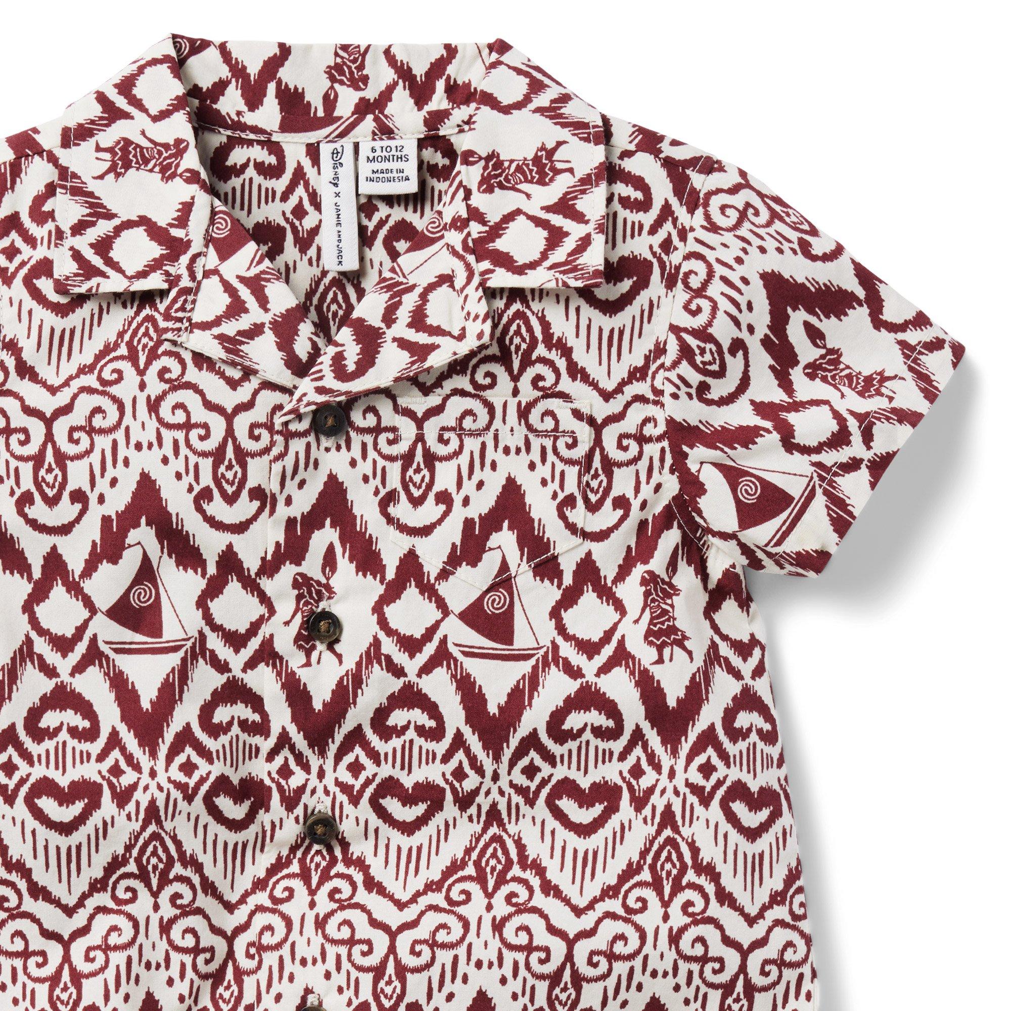 Disney Moana Baby Ikat Poplin Romper image number 2