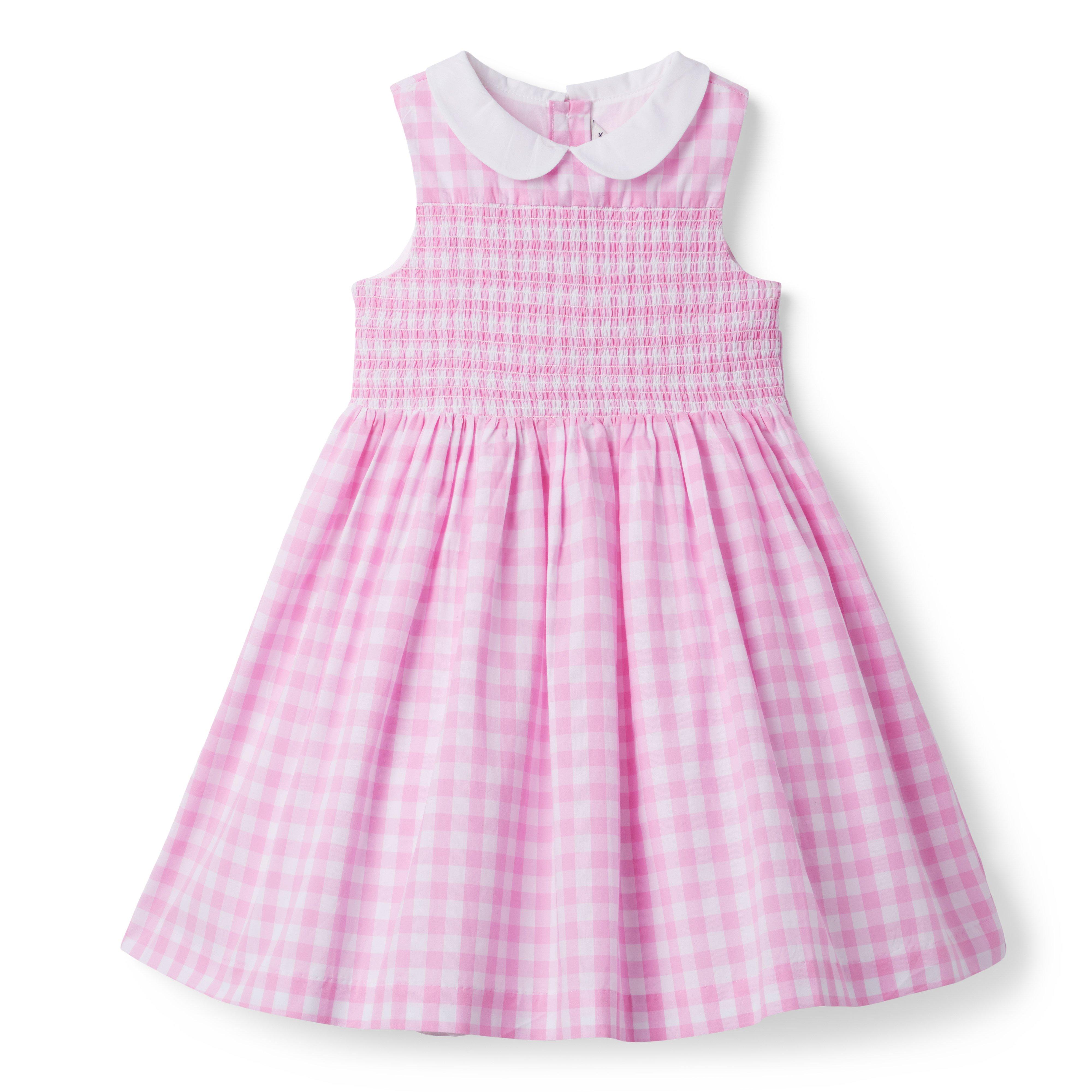 The Charlotte Gingham Smocked Sundress image number 0