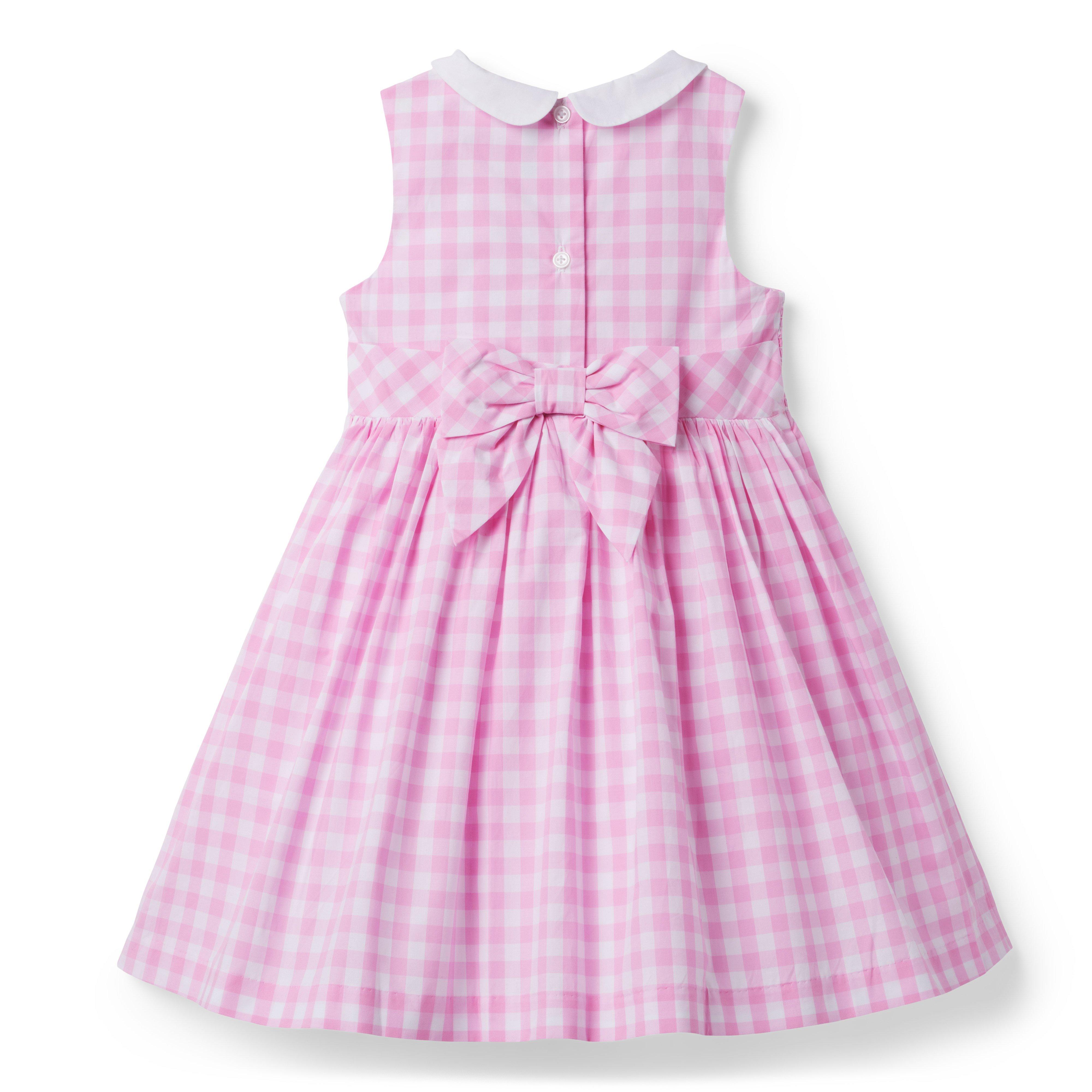 The Charlotte Gingham Smocked Sundress image number 1