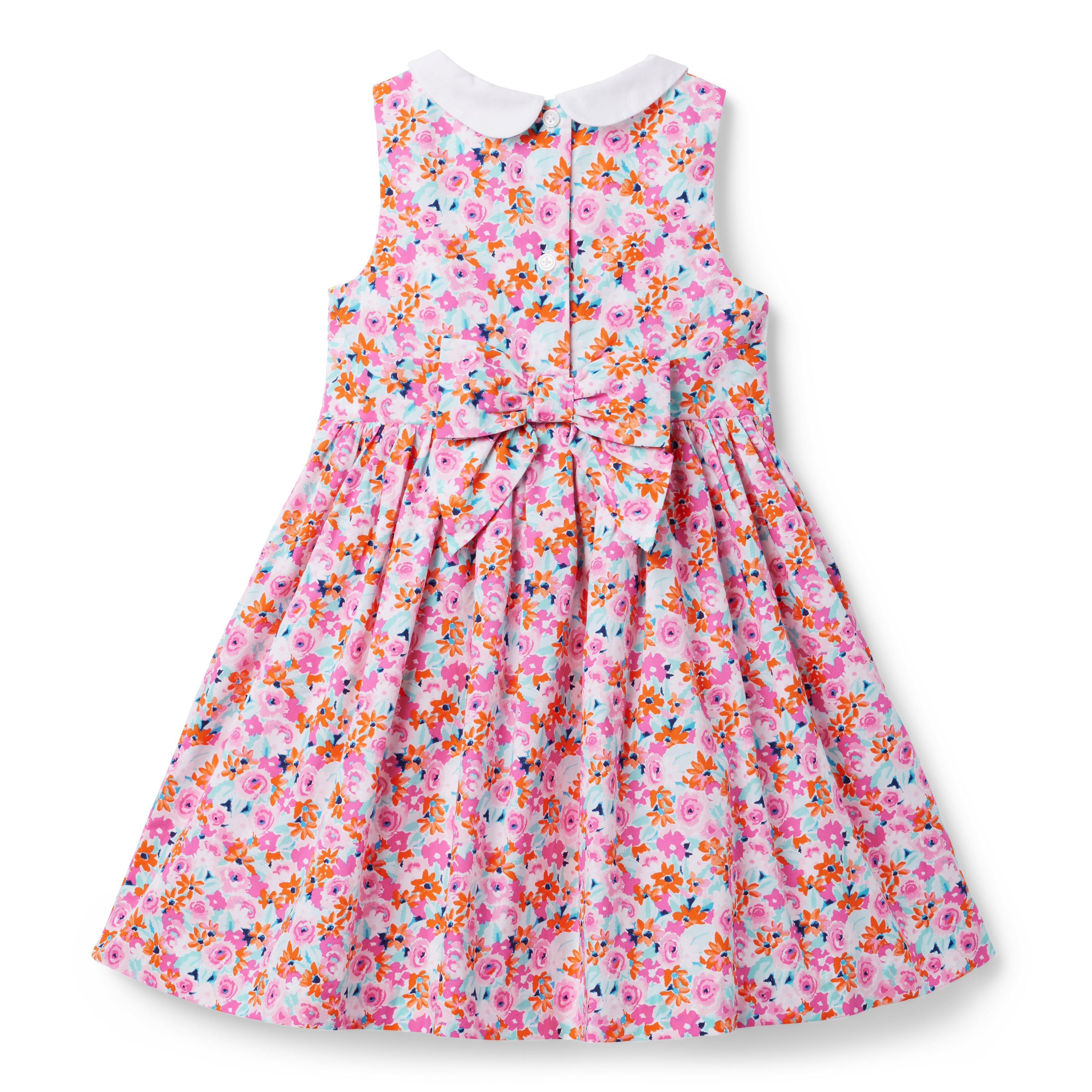 The Charlotte Ditsy Floral Smocked Sundress image number 1