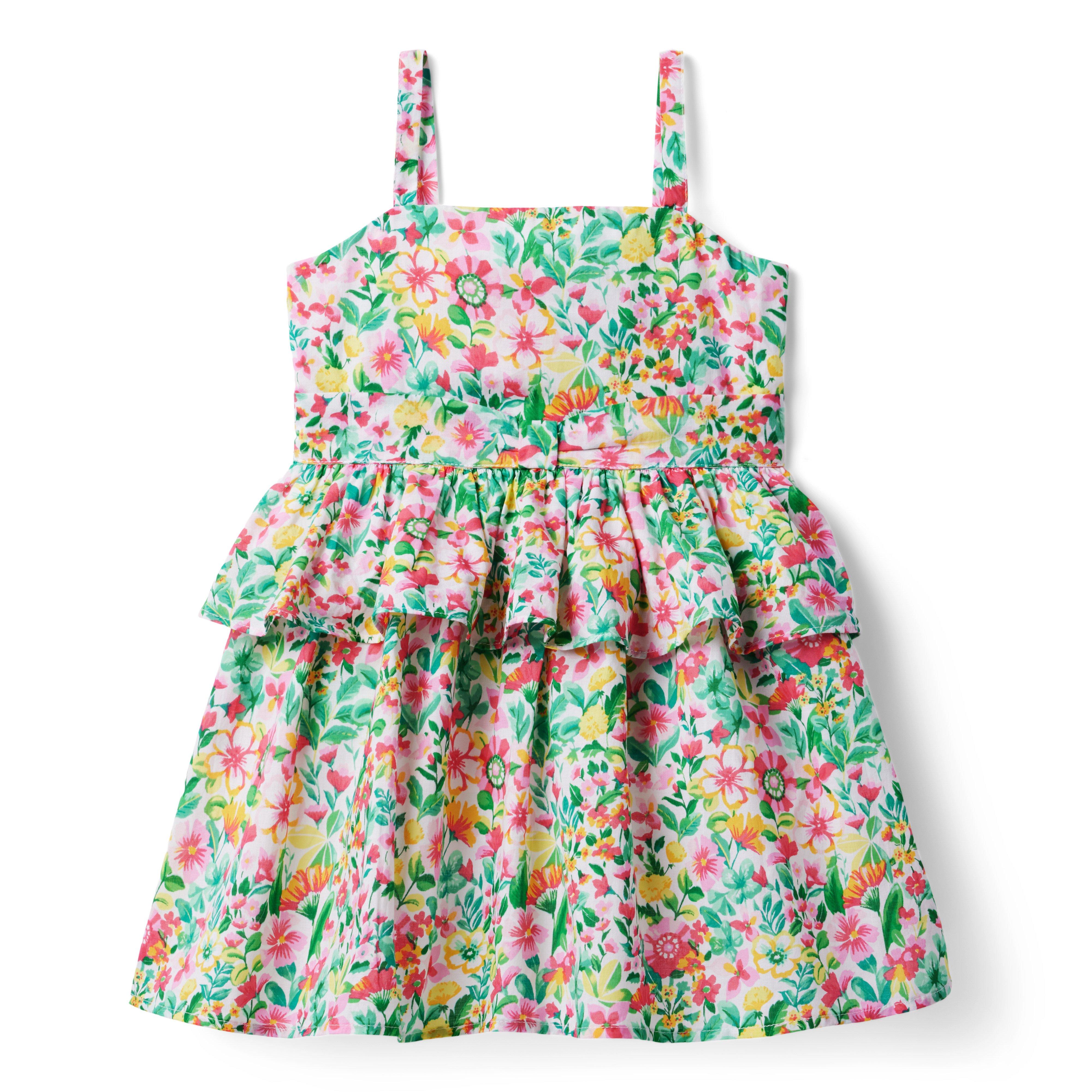 Floral Peplum Sundress image number 0