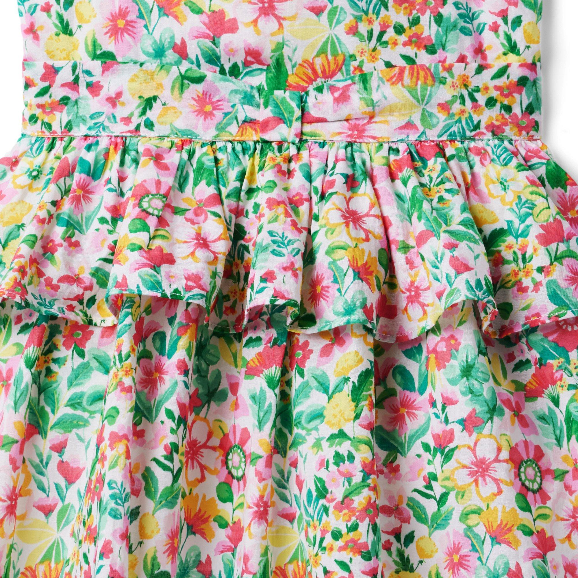 Floral Peplum Sundress image number 2