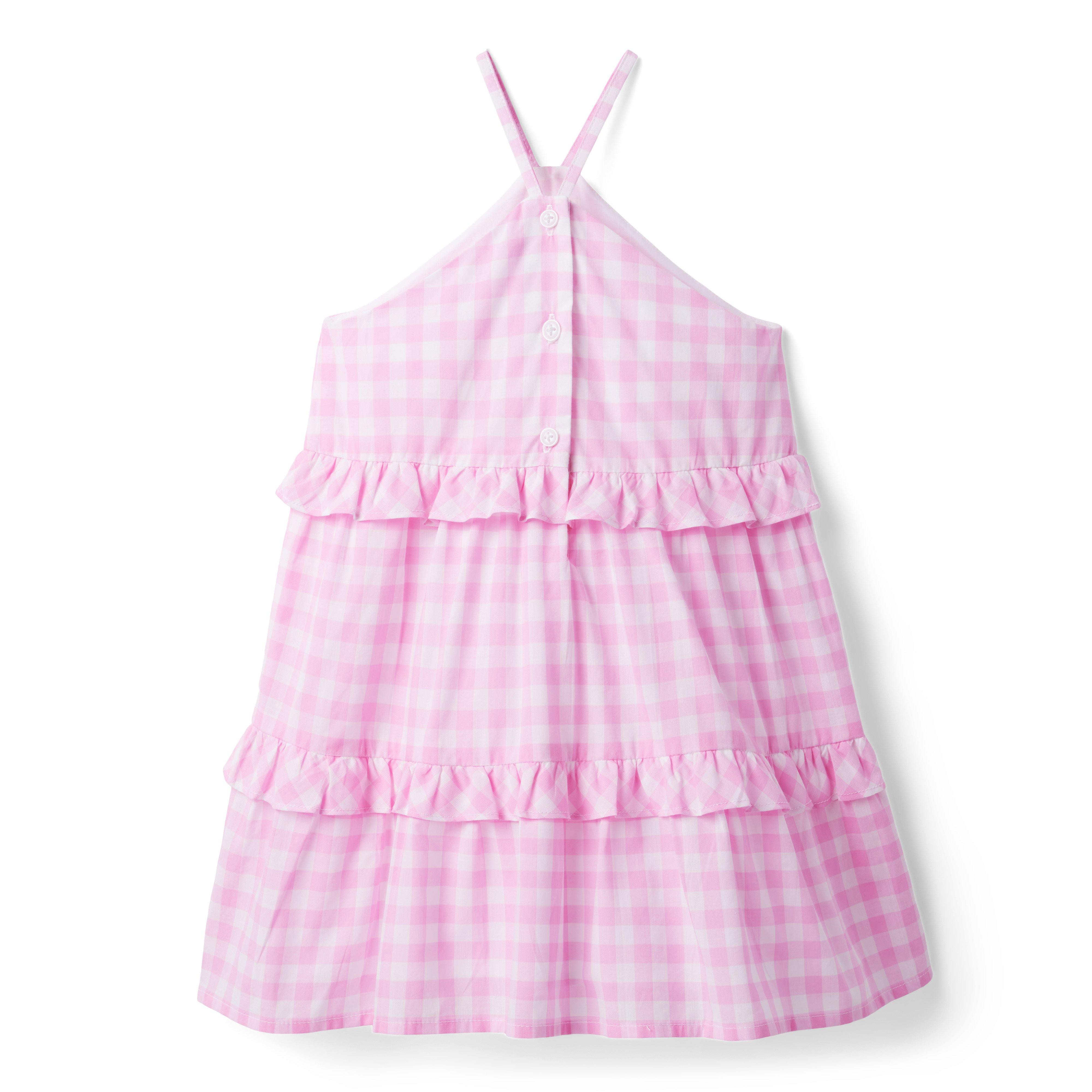 Gingham Halter Sundress image number 1