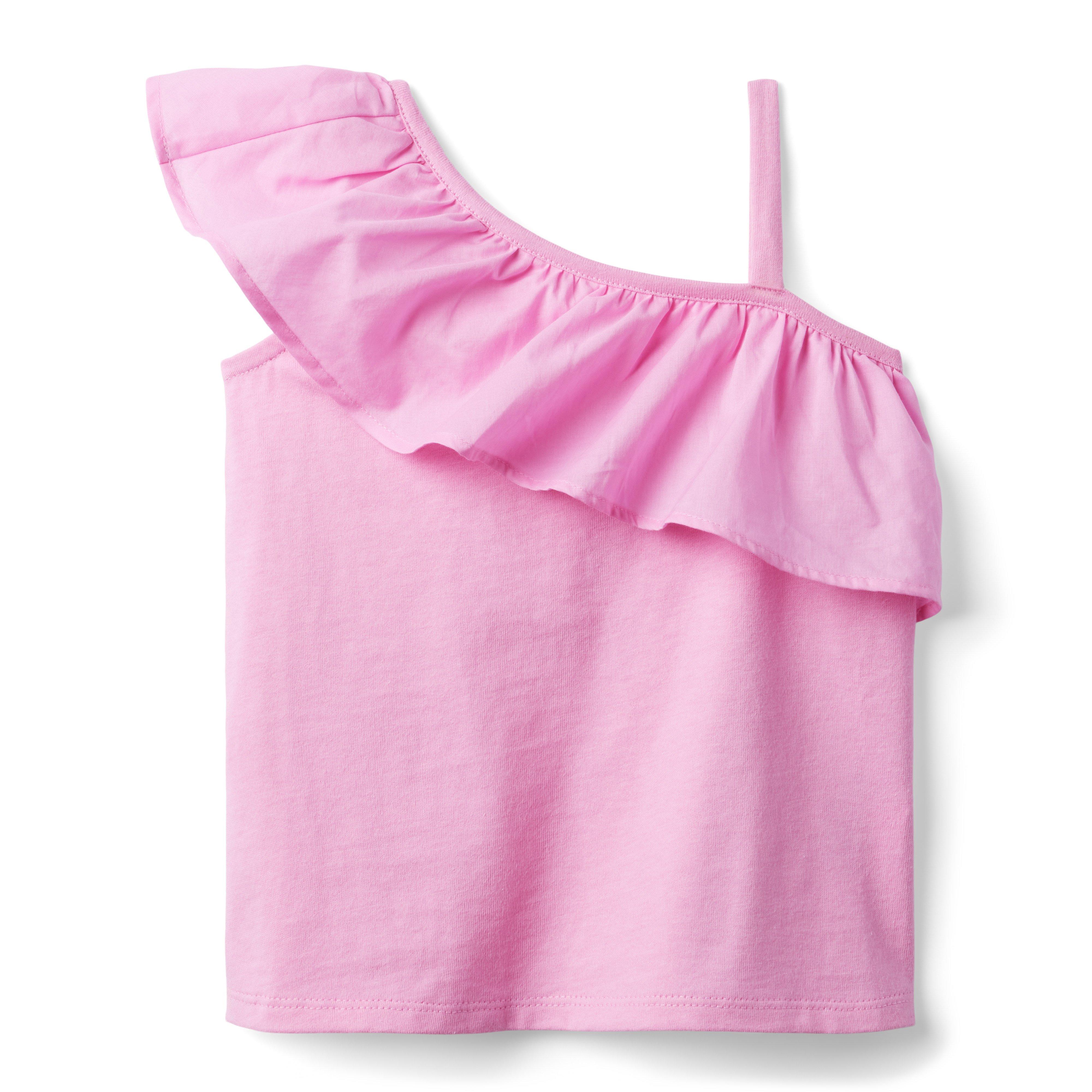 Cold Shoulder Ruffle Top image number 0