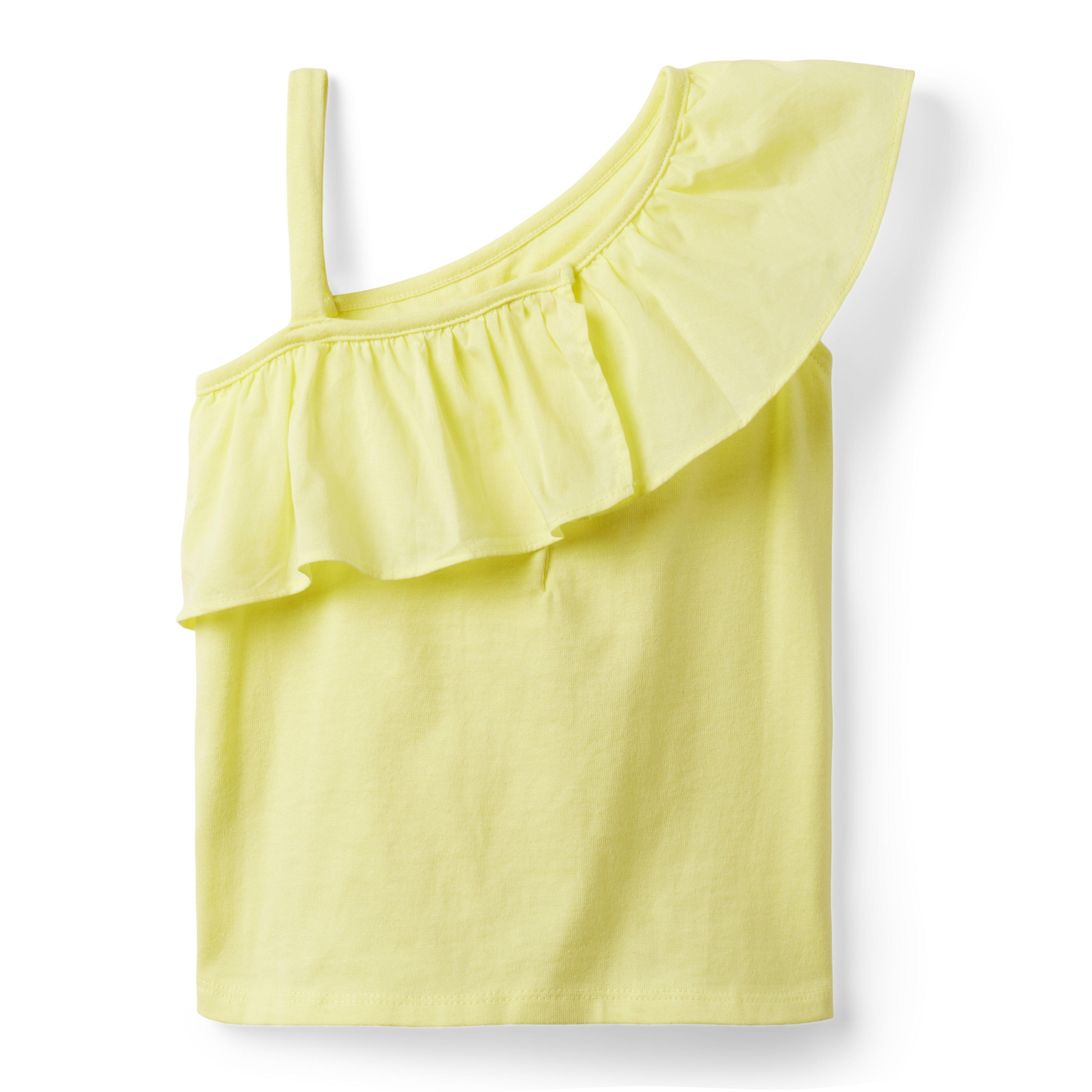 Cold Shoulder Ruffle Top image number 1
