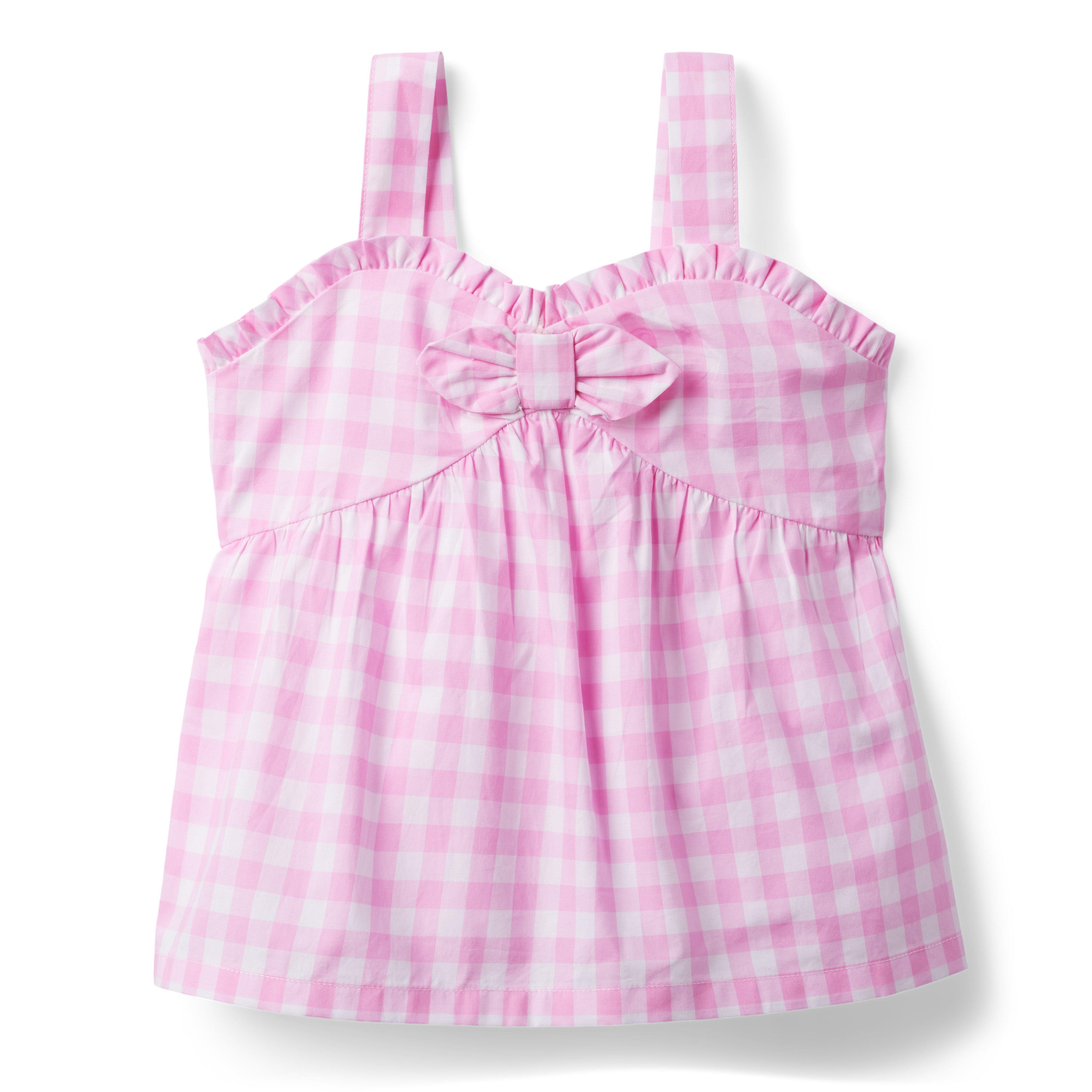 Gingham Bow Top image number 0
