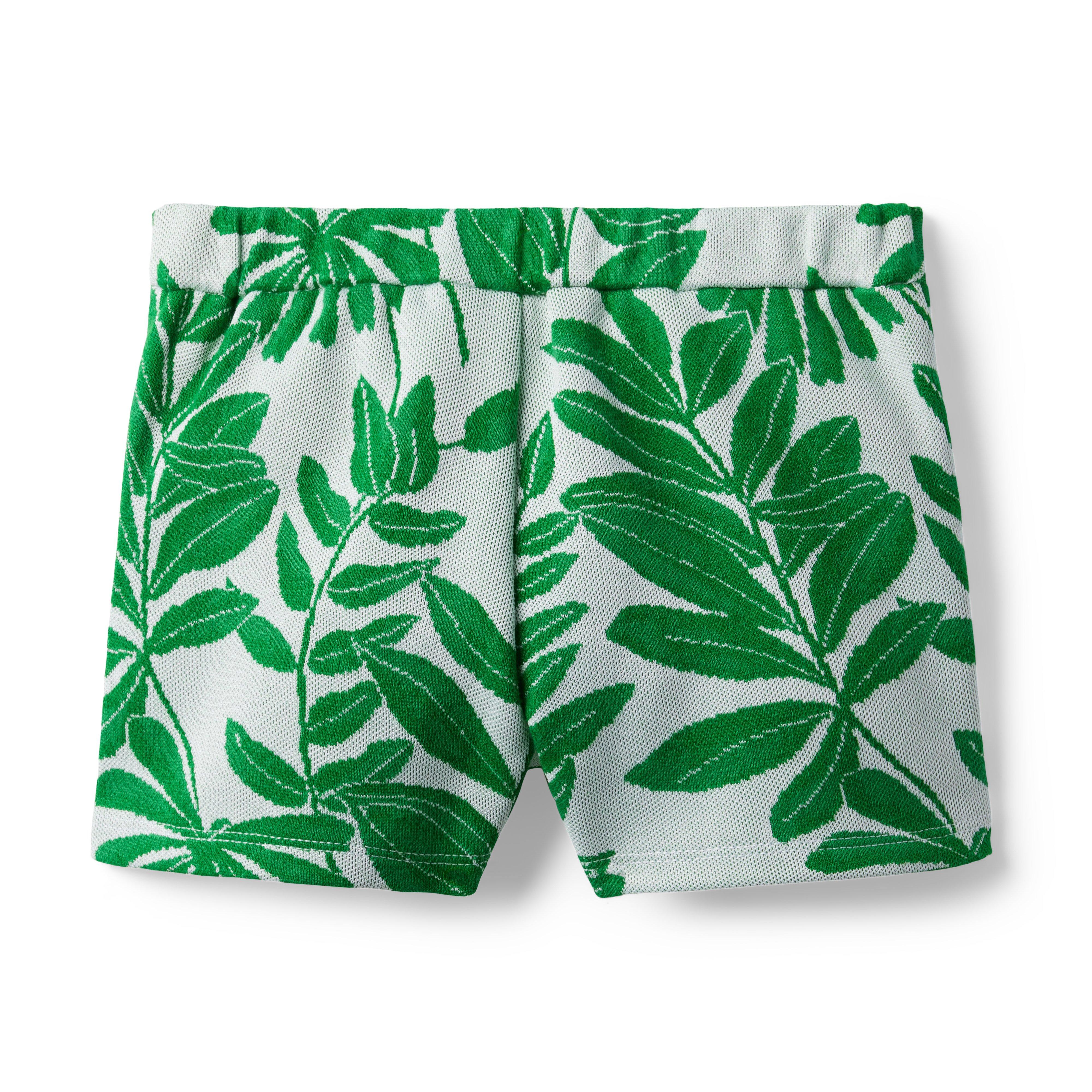 Palm Leaf Jacquard Short image number 1