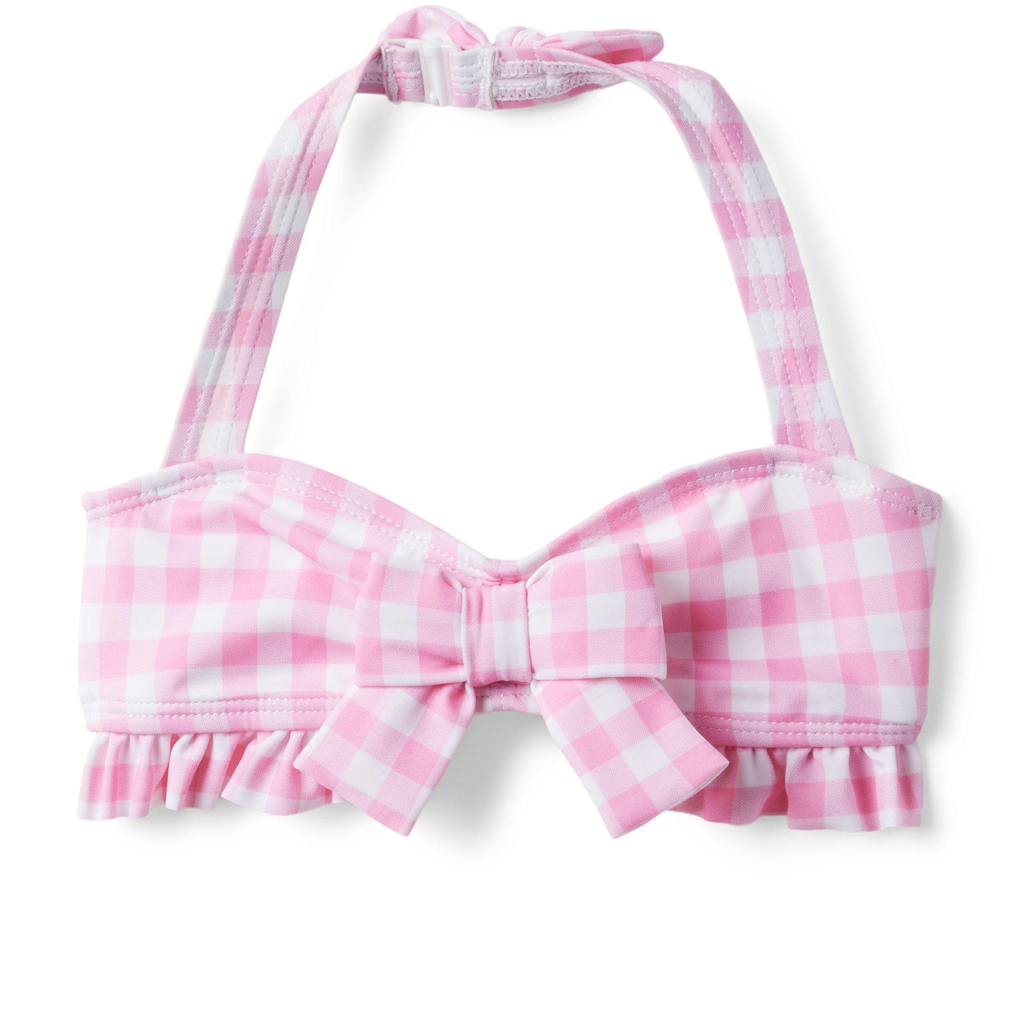 Gingham Halter Ruffle 2-Piece Swimsuit image number 2