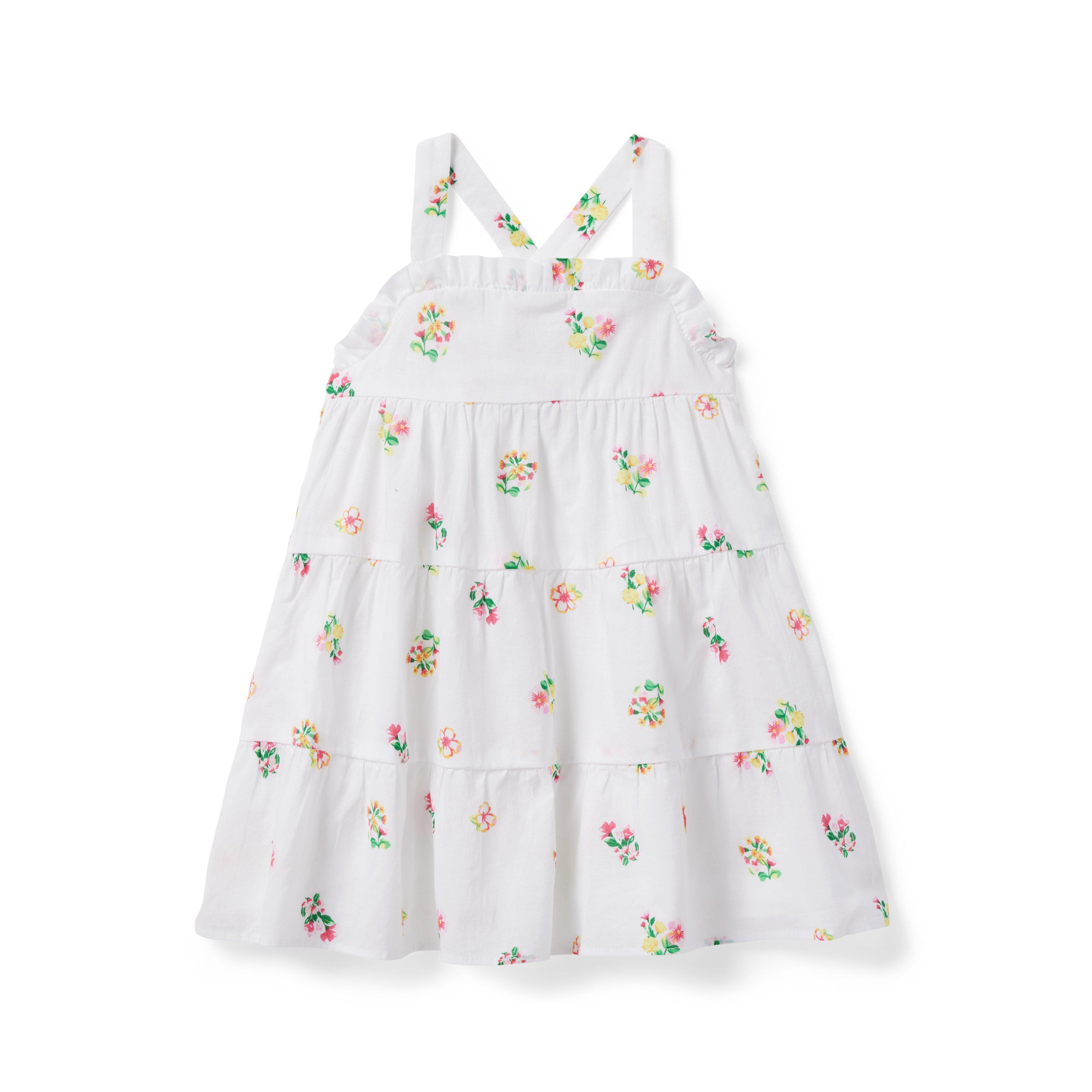Baby Floral Tiered Sundress image number 0