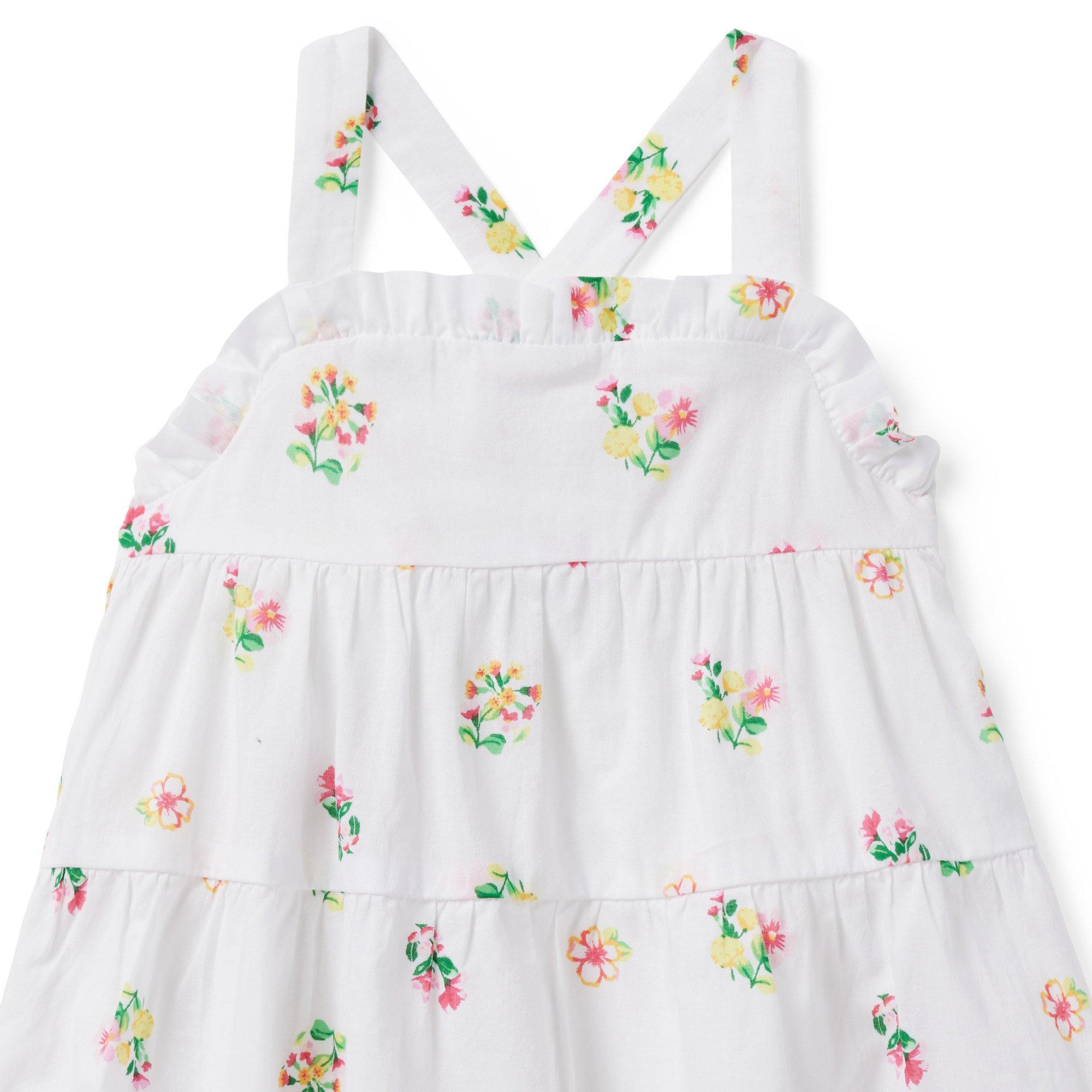 Baby Floral Tiered Sundress image number 3
