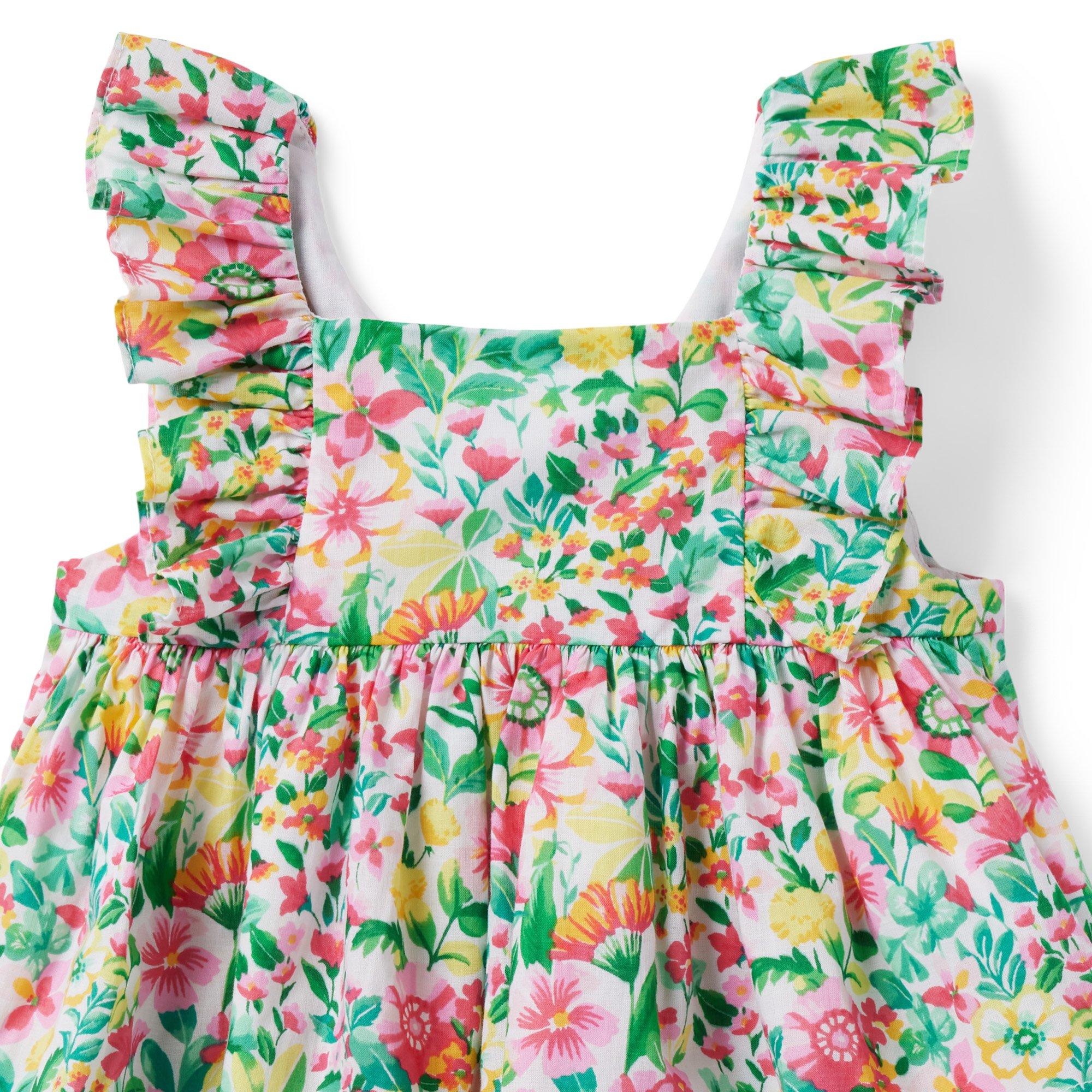 Baby Floral Ruffle Matching Set image number 2