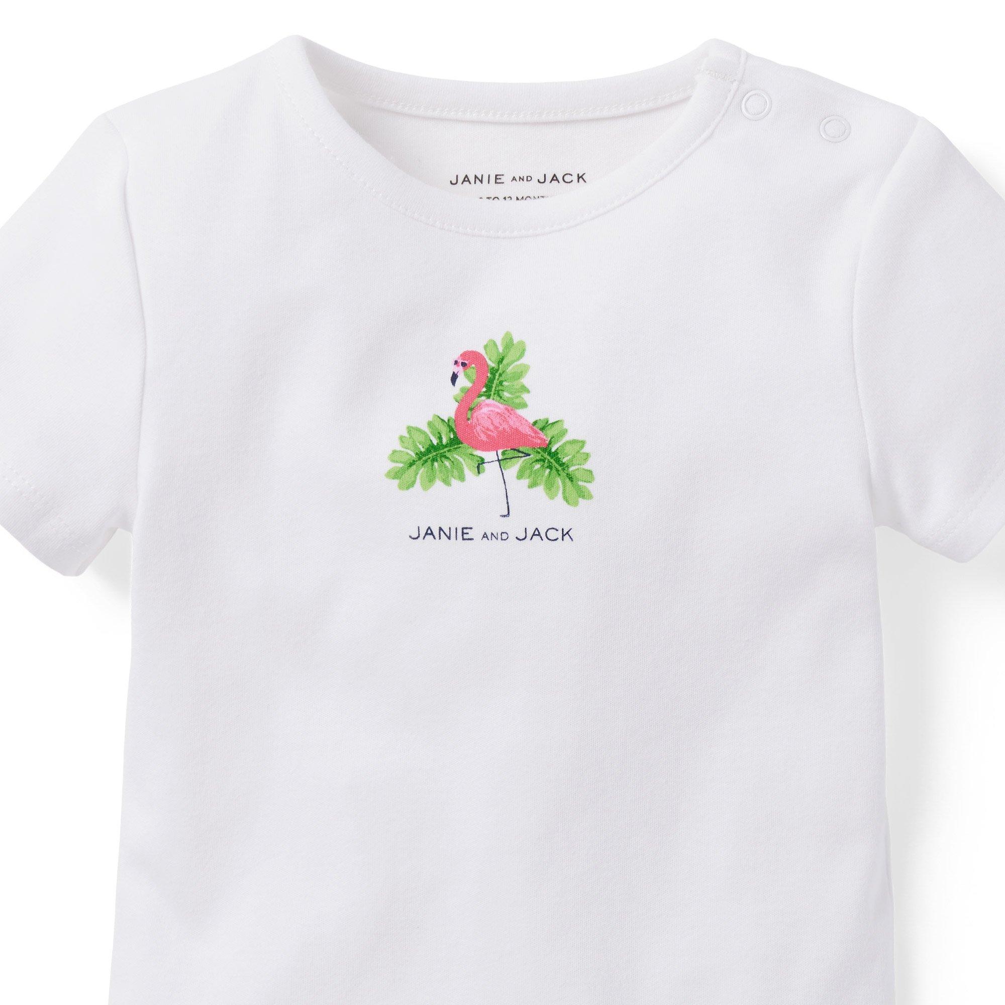Baby Flamingo Bodysuit image number 1