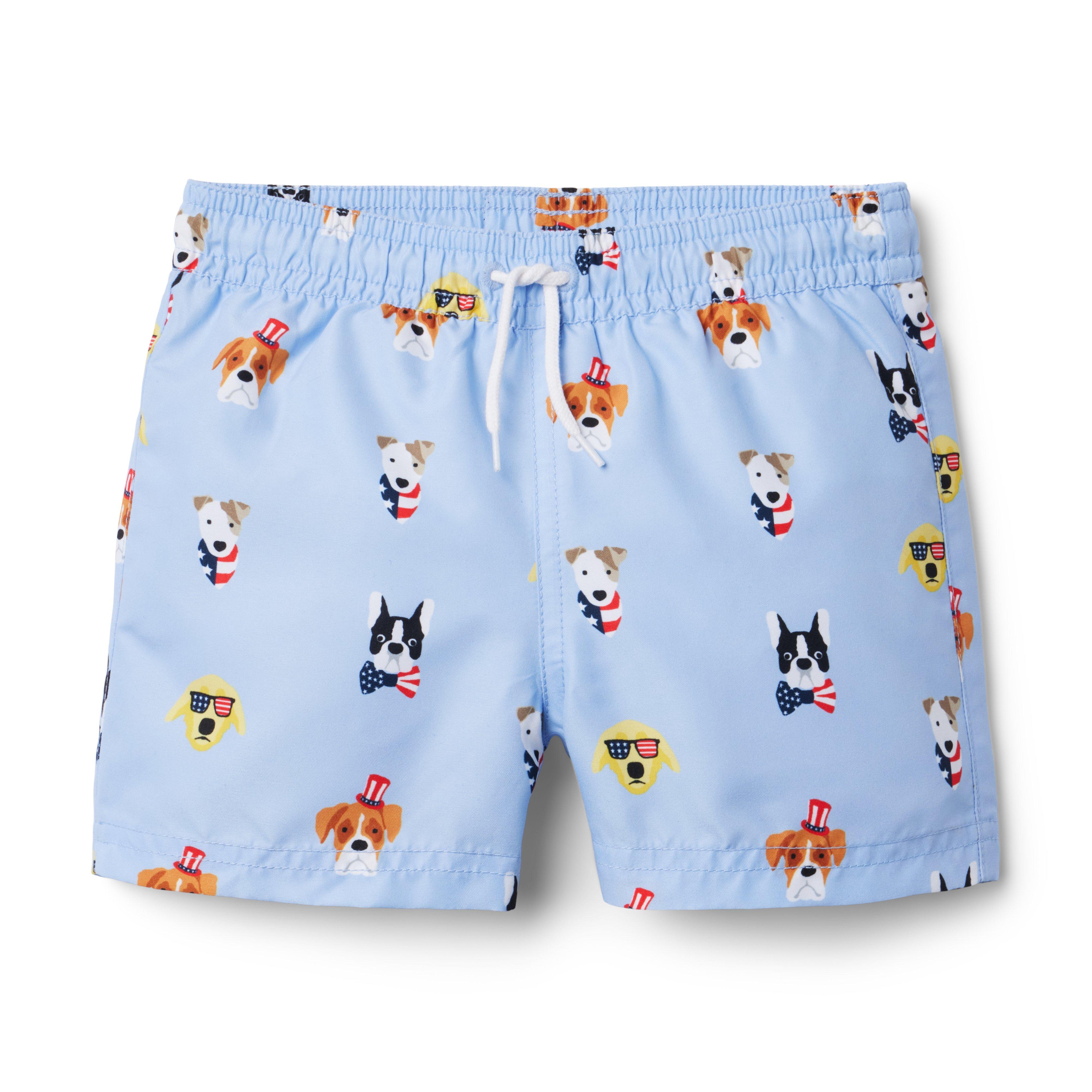 Americana Dog Swim Trunk