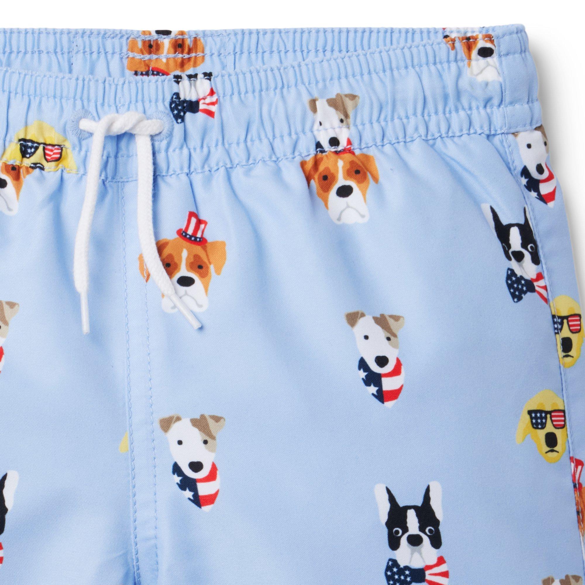 Americana Dog Swim Trunk image number 2