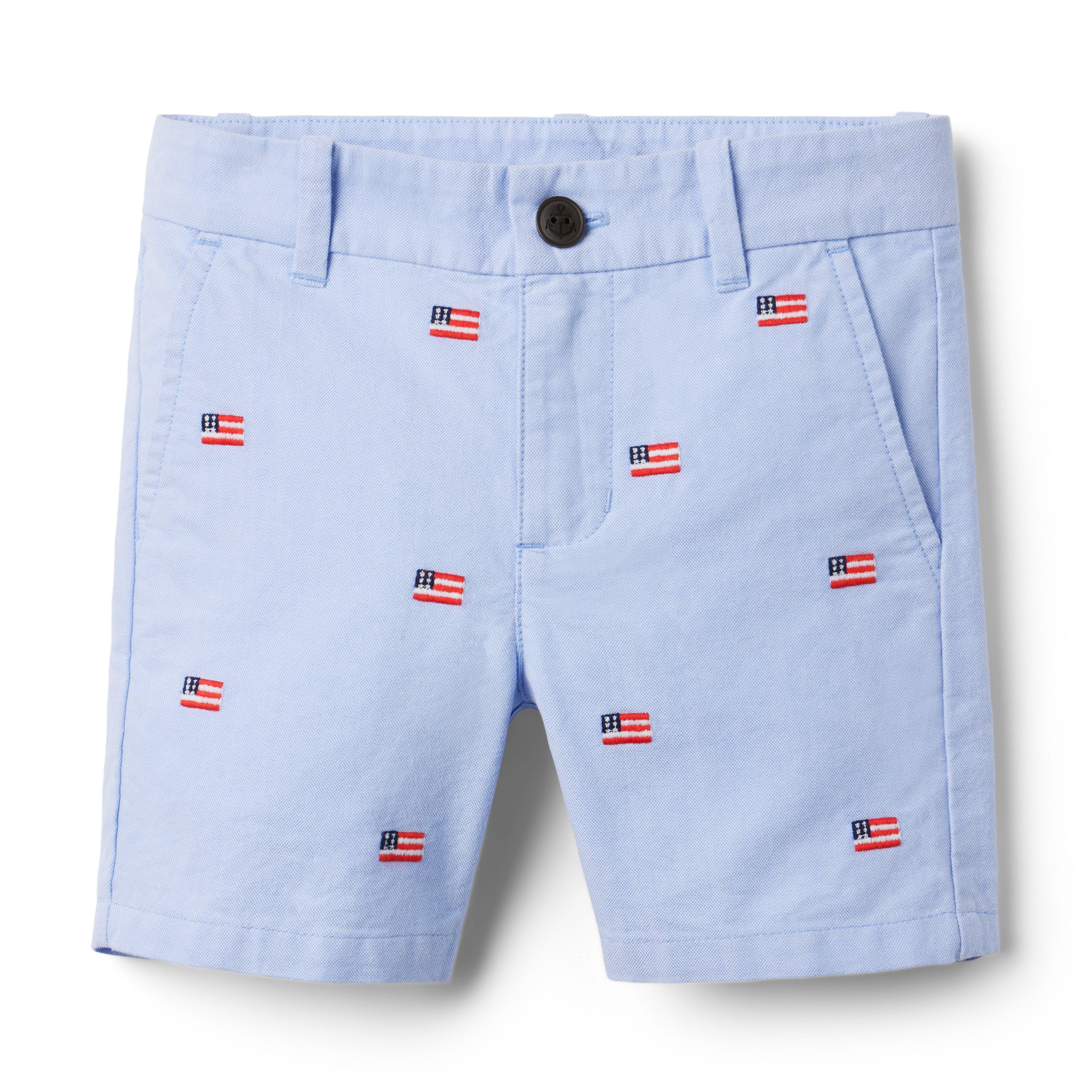 Embroidered Flag Oxford Short image number 0
