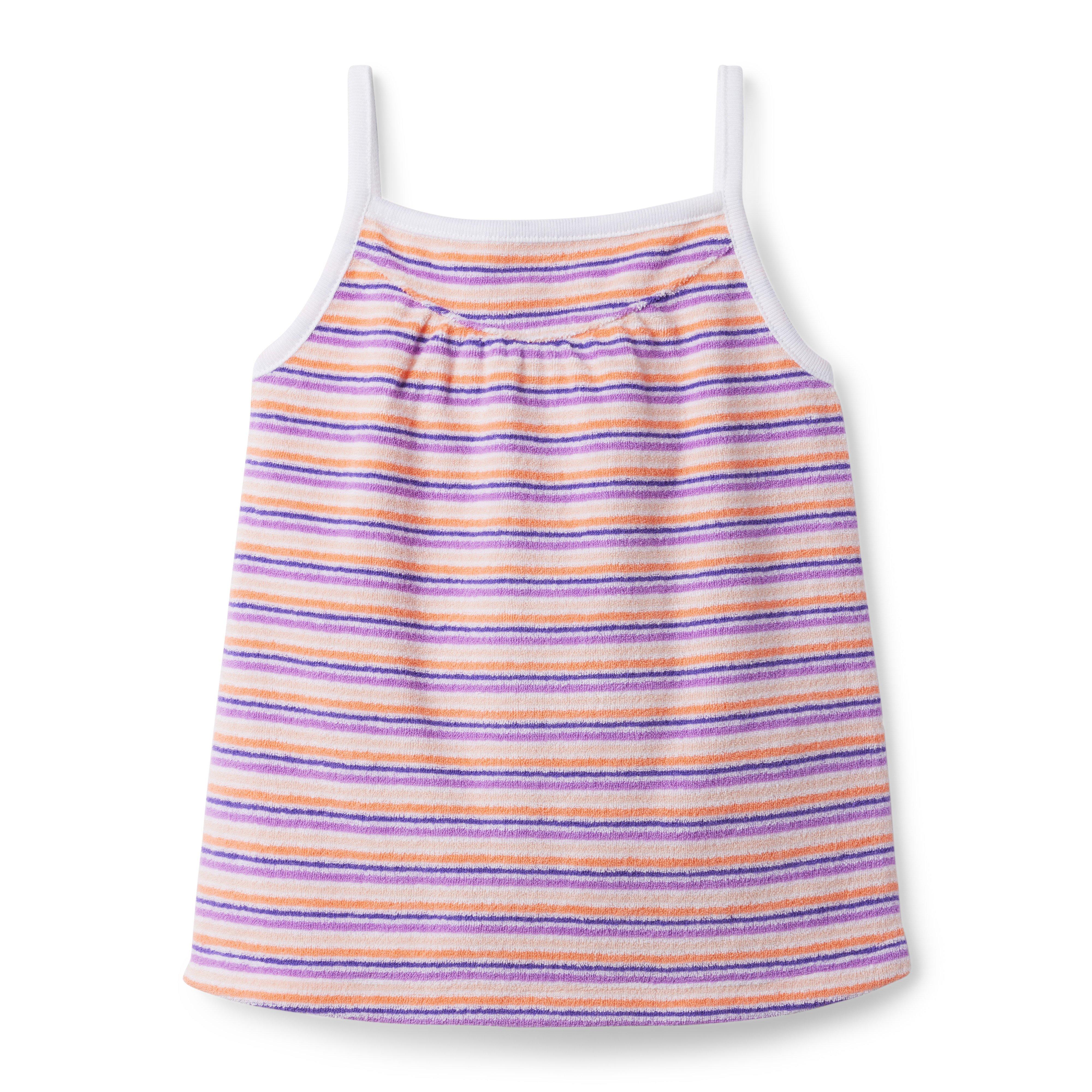 Striped Terry Tank Top image number 0