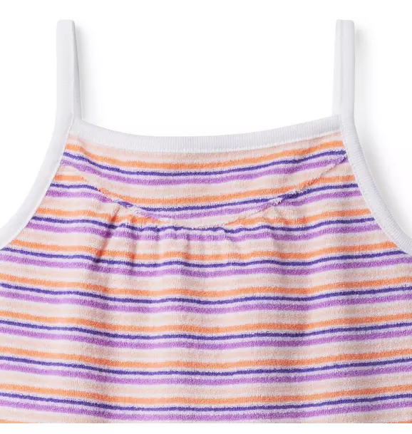 Striped Terry Tank Top image number 2