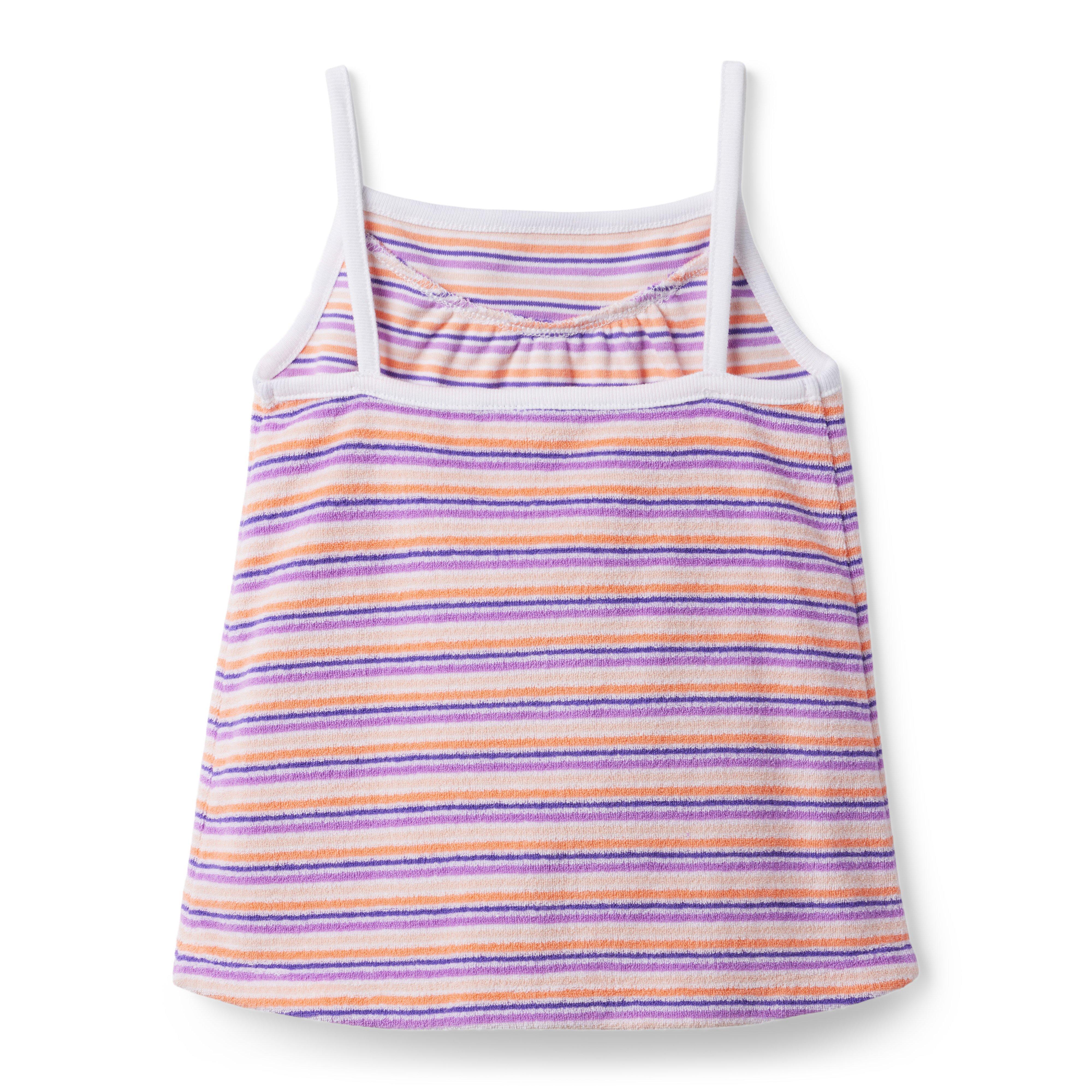 Striped Terry Tank Top image number 1