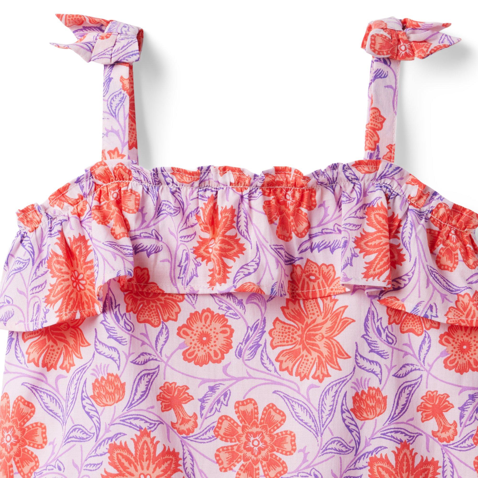 Floral Ruffle Sundress image number 3