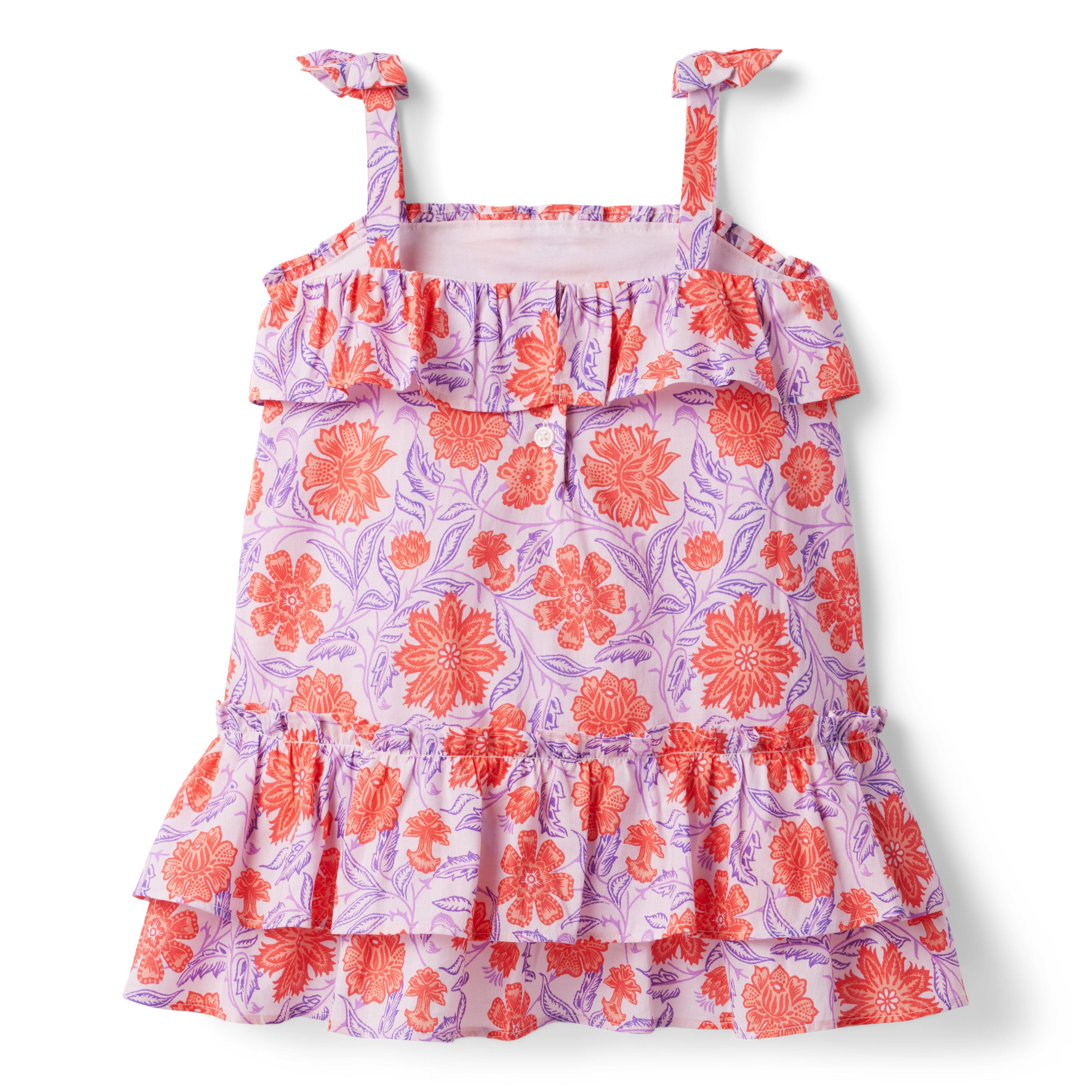 Floral Ruffle Sundress image number 1