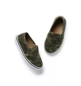 Camo Slip-On Sneaker