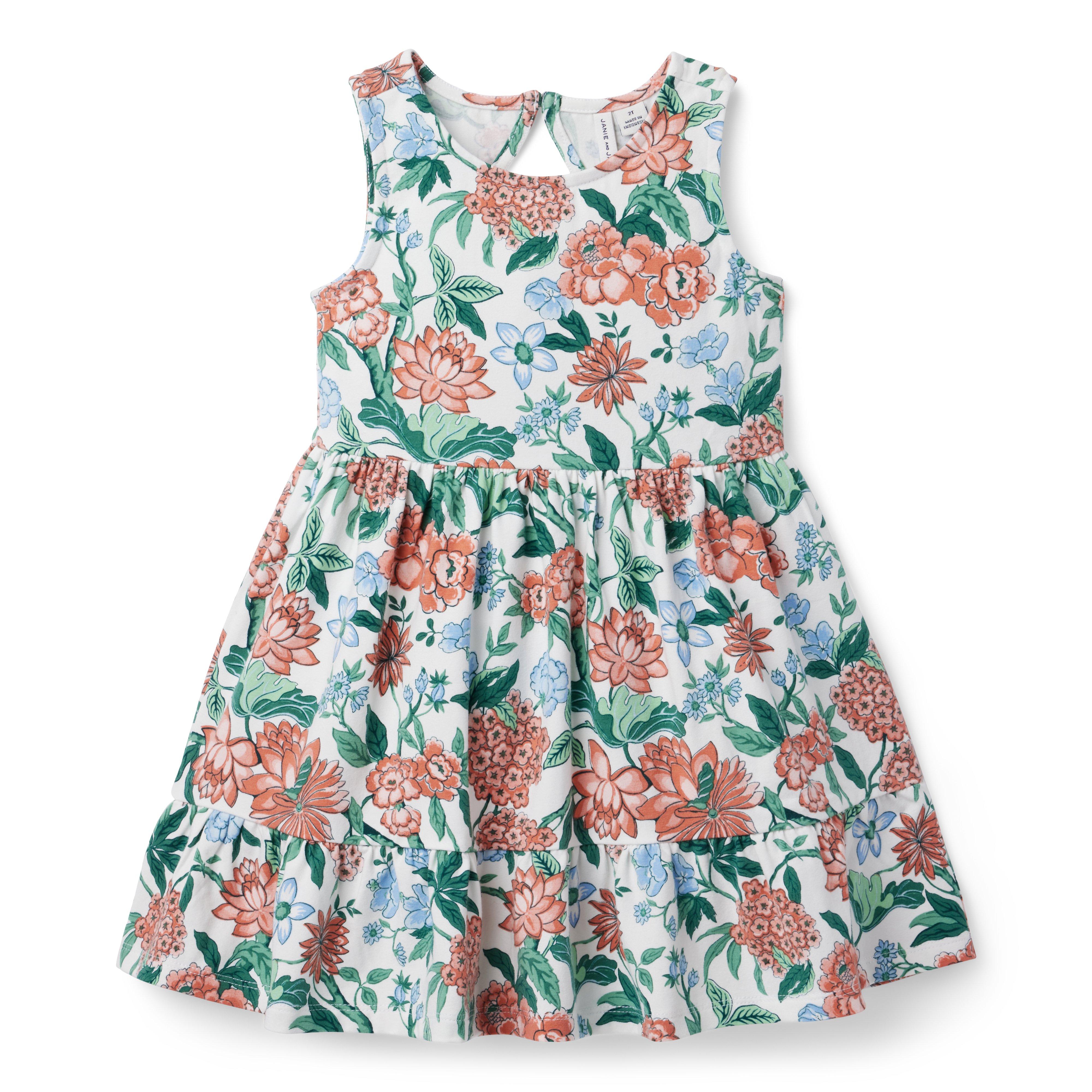 Floral Jersey Sundress image number 0