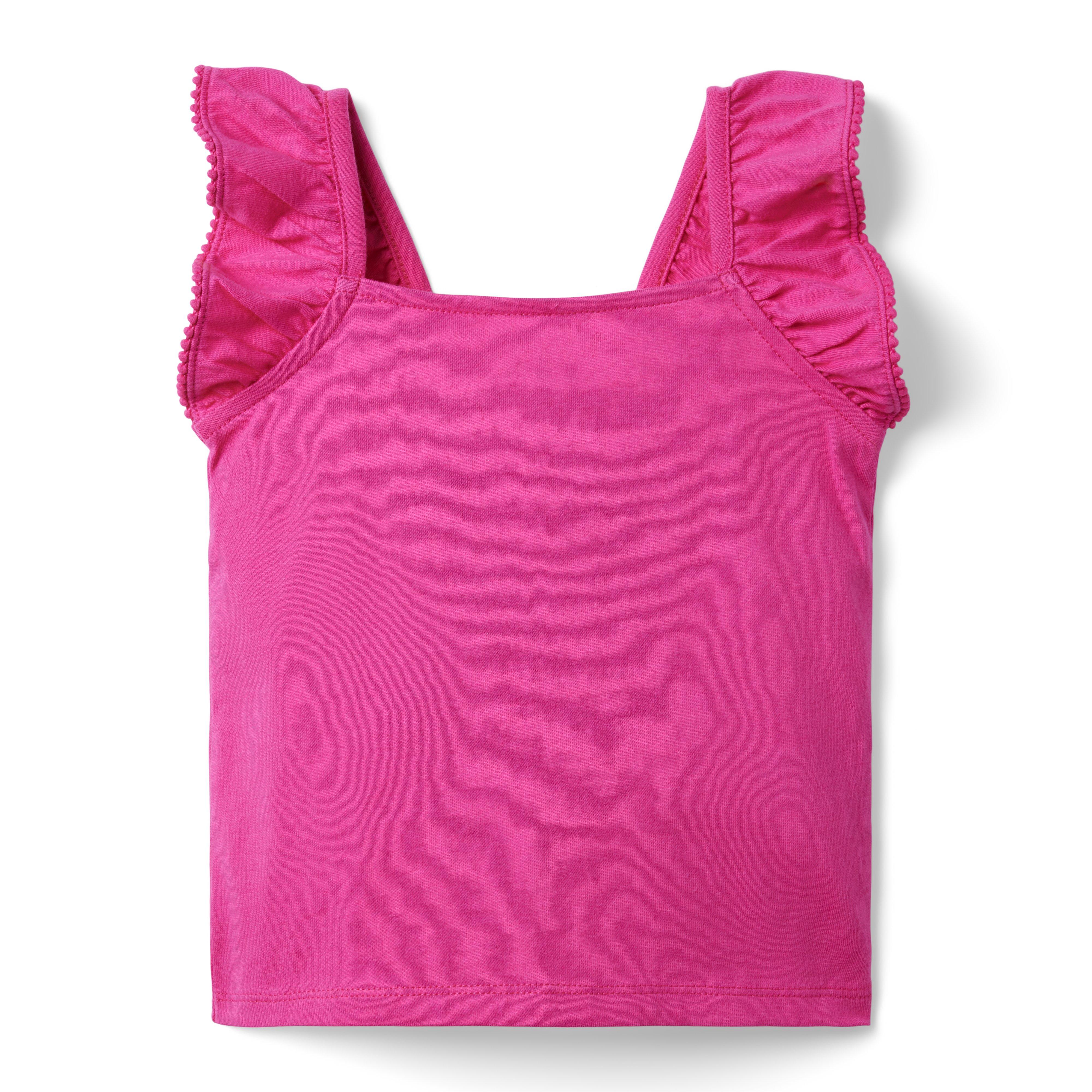 Ruffle Strap Jersey Top image number 0