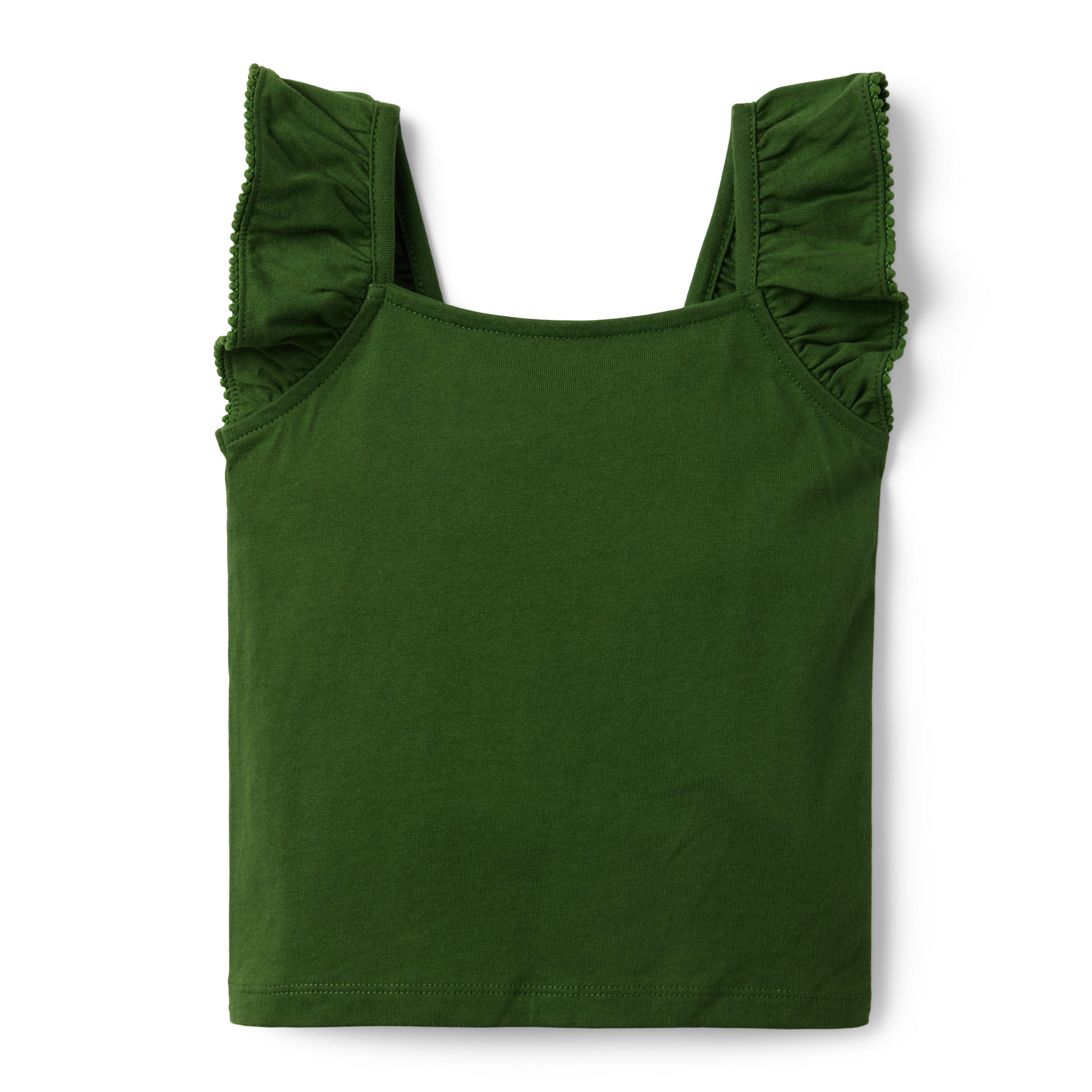 Ruffle Strap Jersey Top image number 0