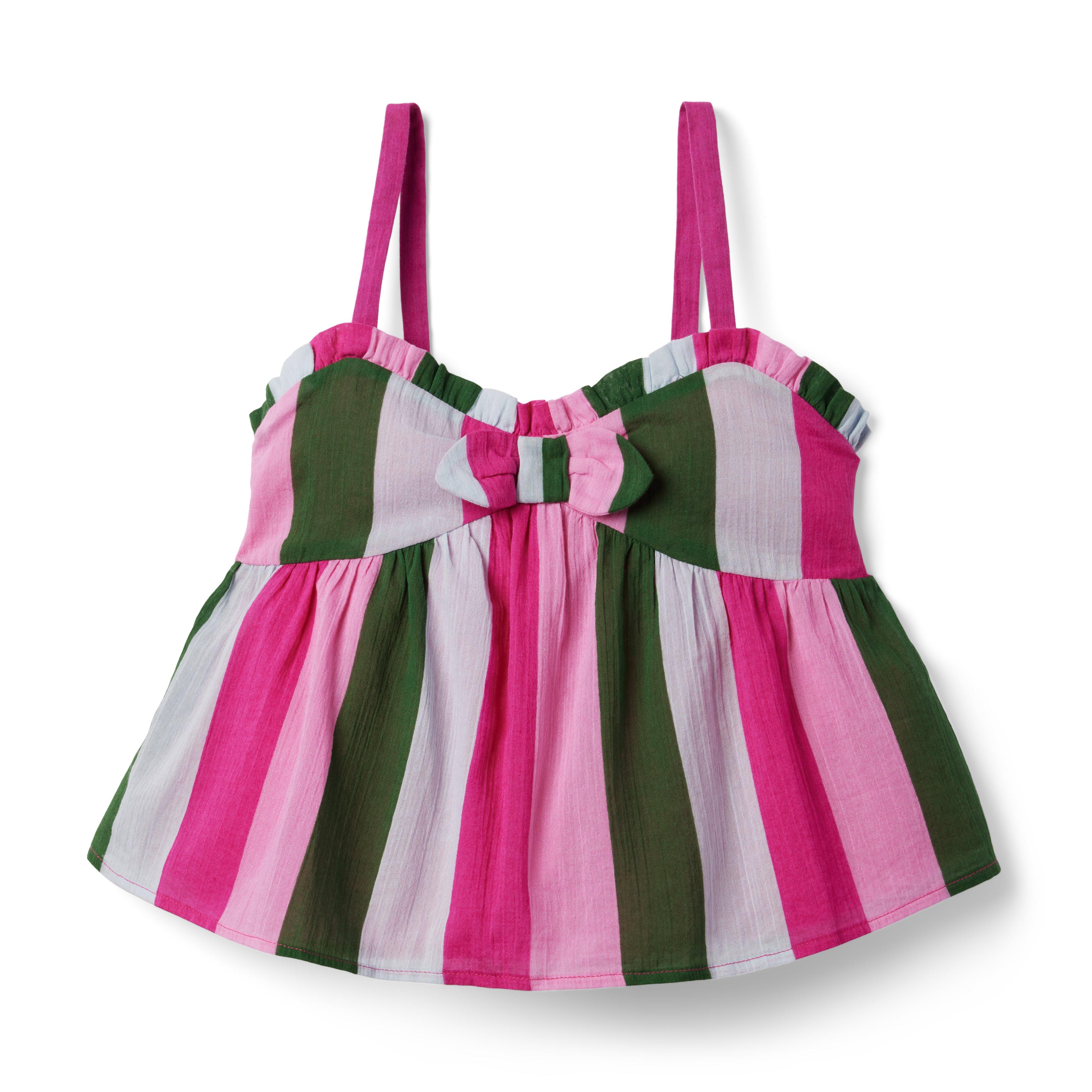 Striped Gauze Tank Top image number 0