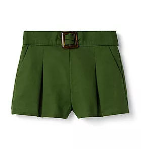 Janie and Jack Linen Buckle Short