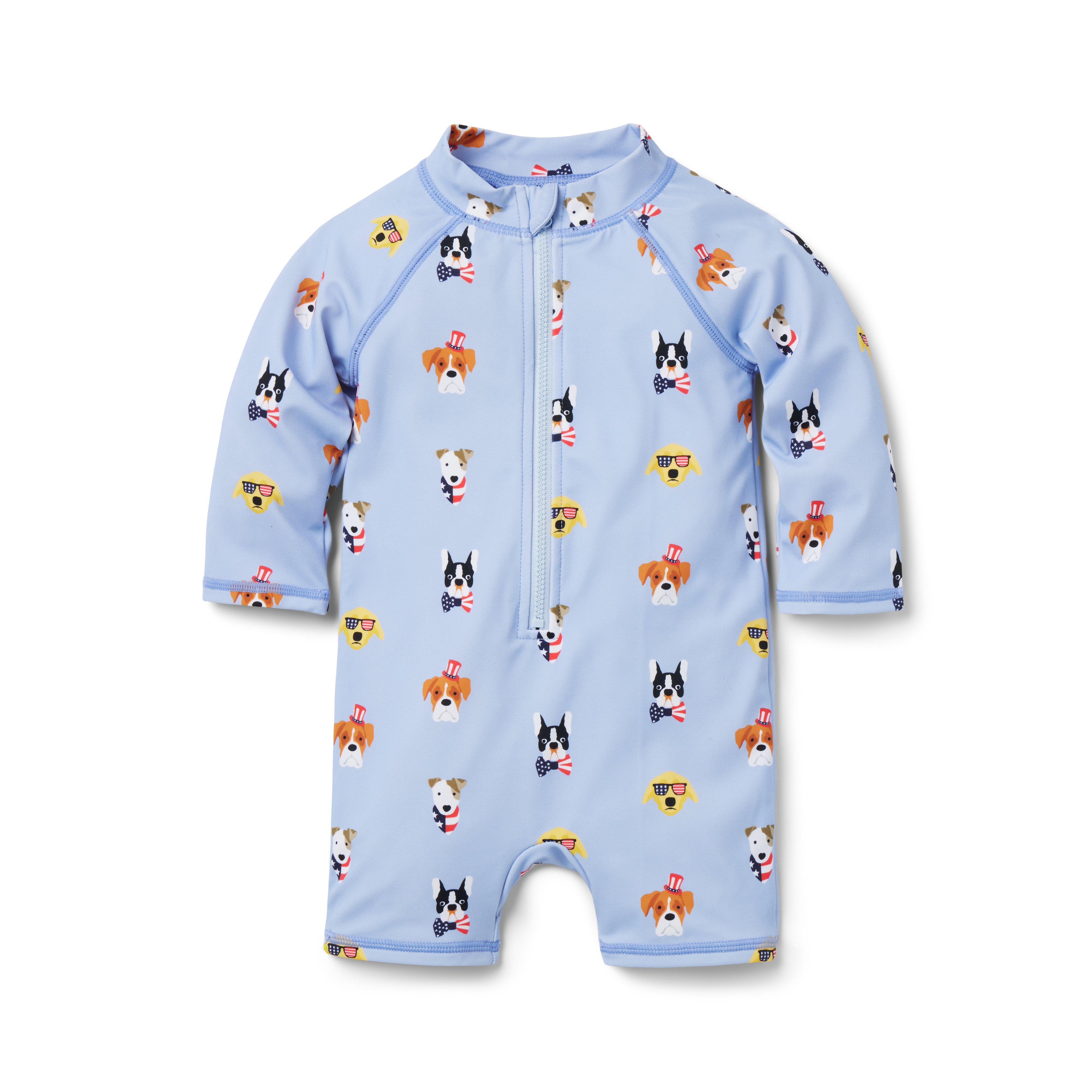 Baby Americana Dog Rash Guard image number 0