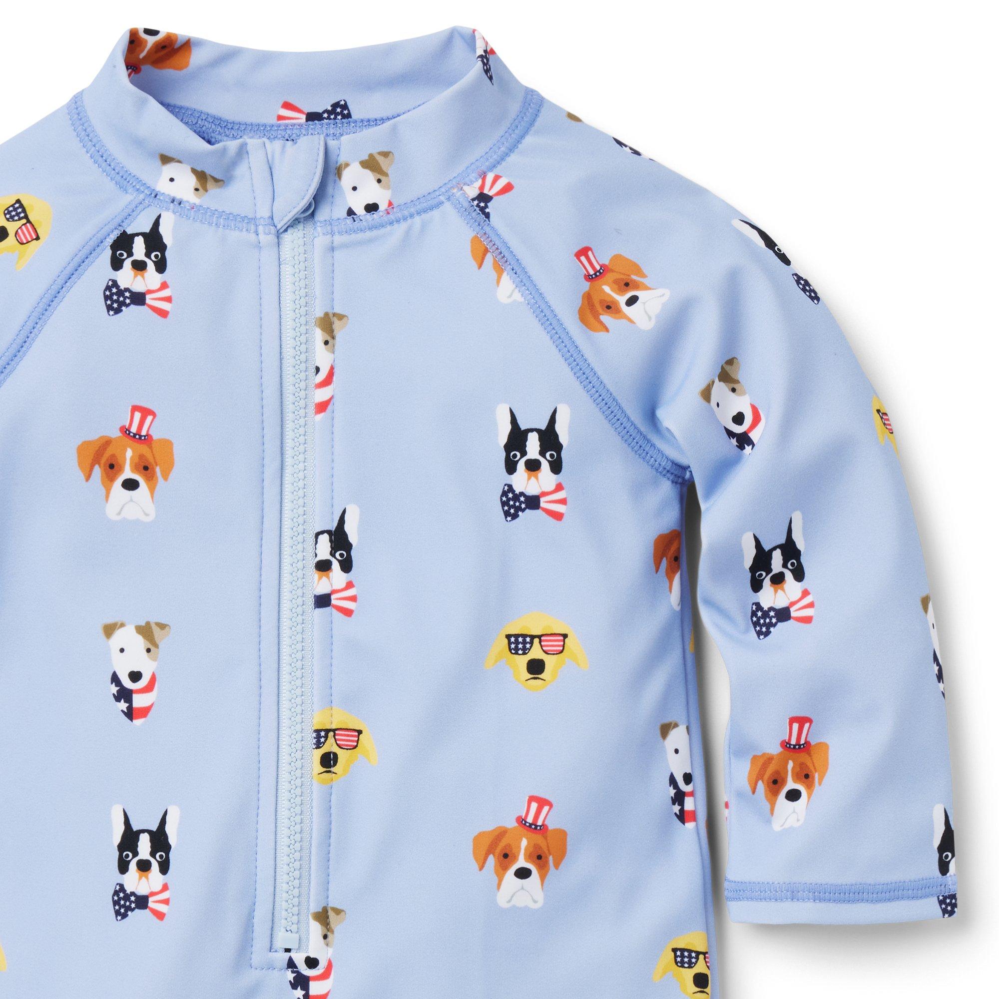 Baby Americana Dog Rash Guard image number 2