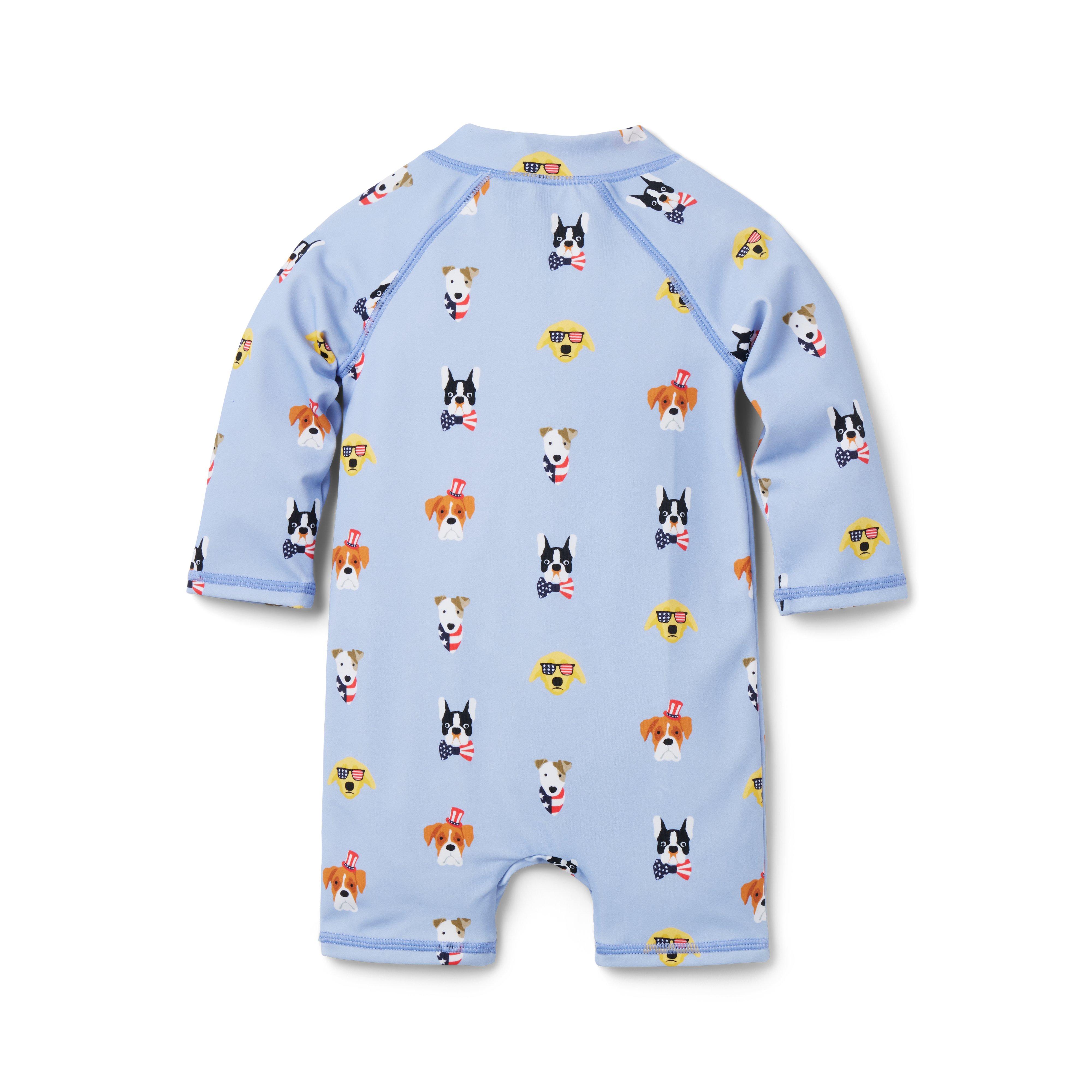 Baby Americana Dog Rash Guard image number 1