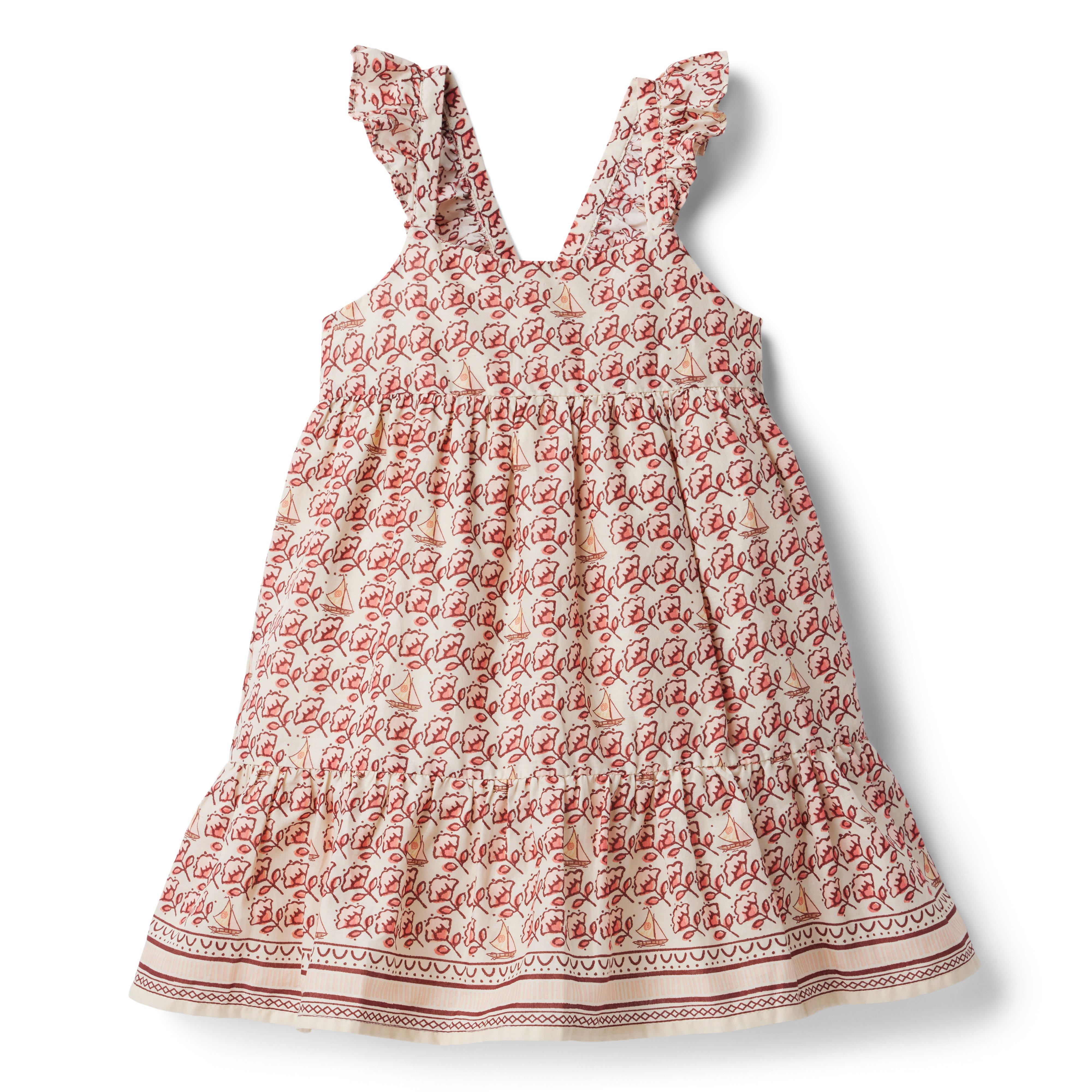 Disney Moana Wayfinder Floral Dress image number 0