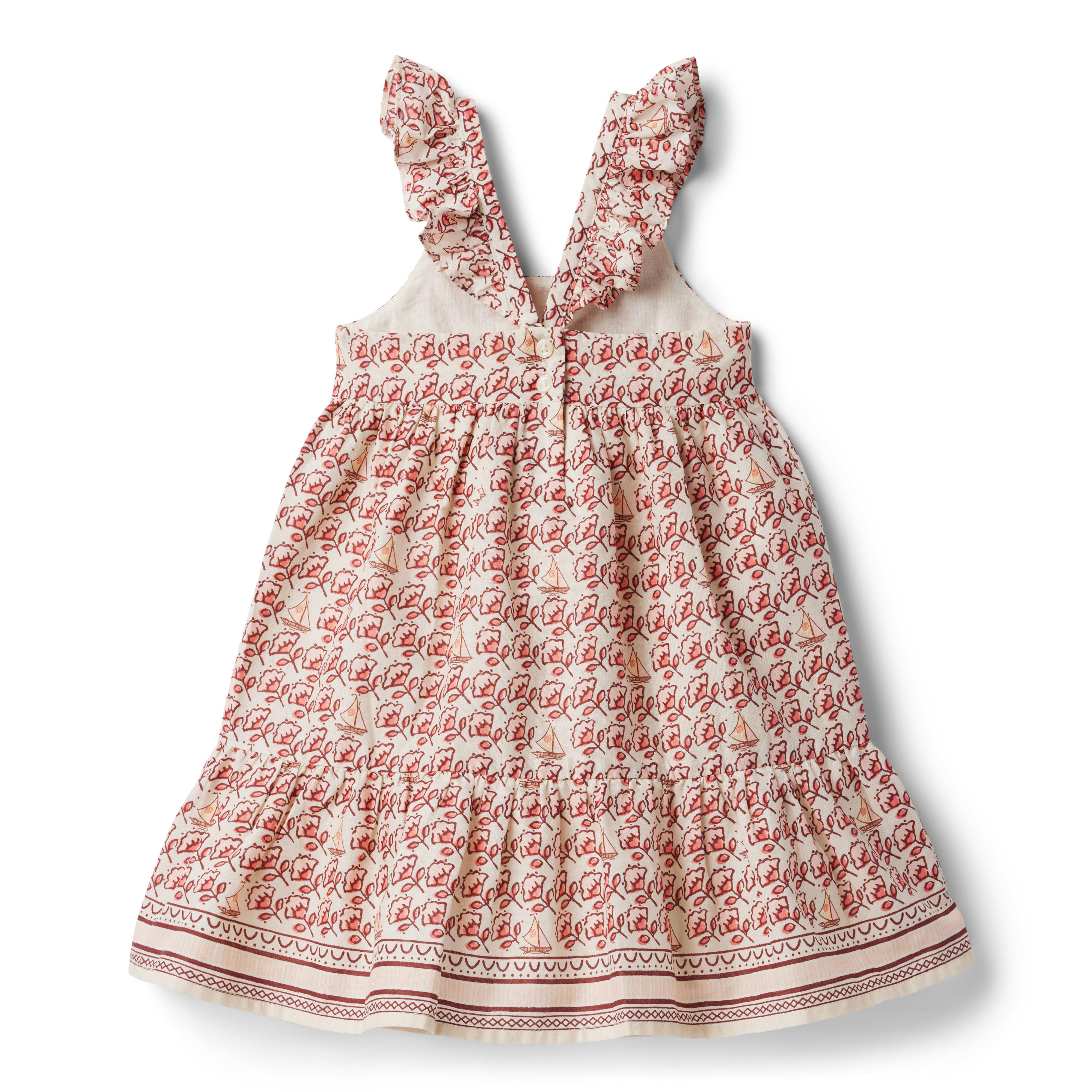 Disney Moana Wayfinder Floral Dress image number 1