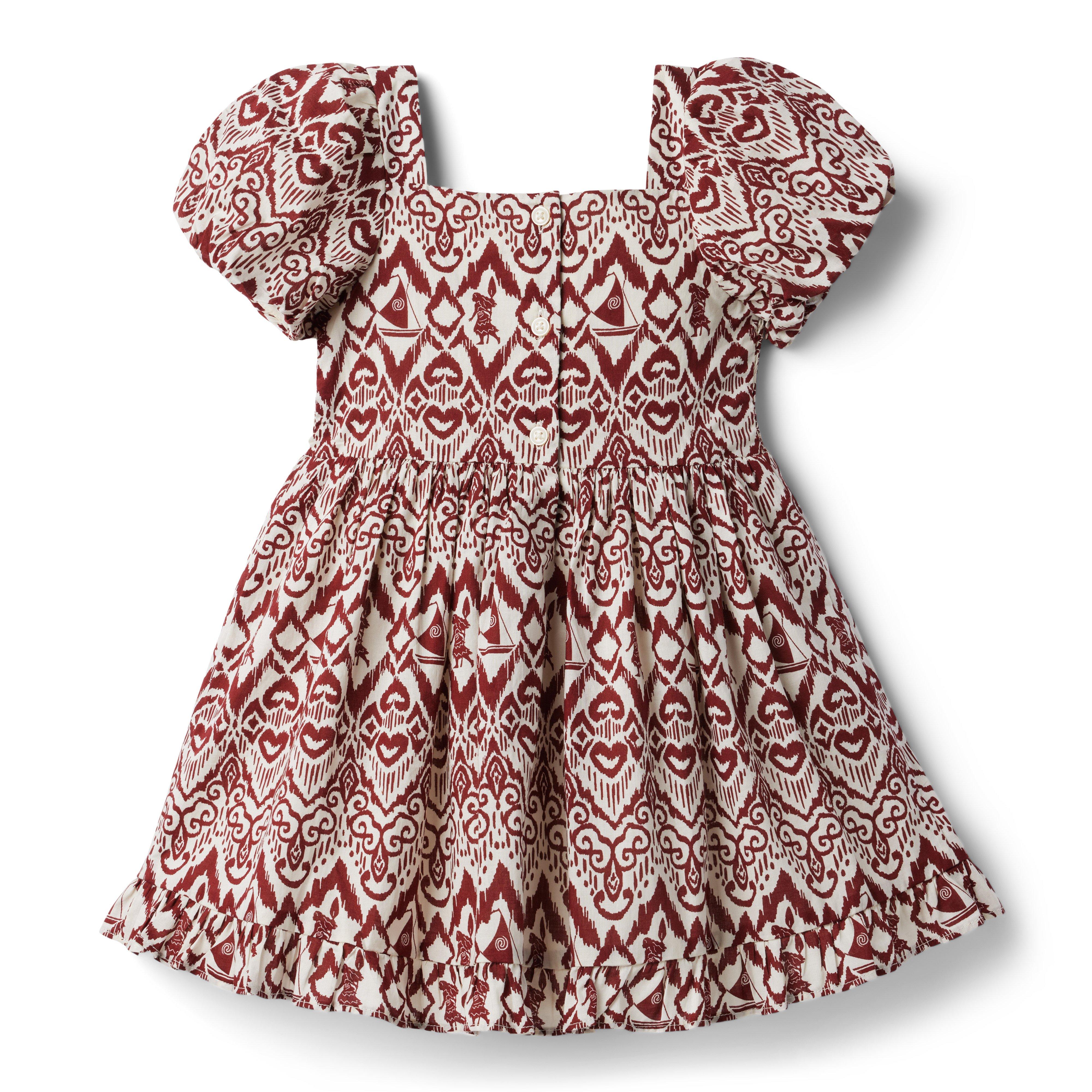 Ikat dress for top baby girl