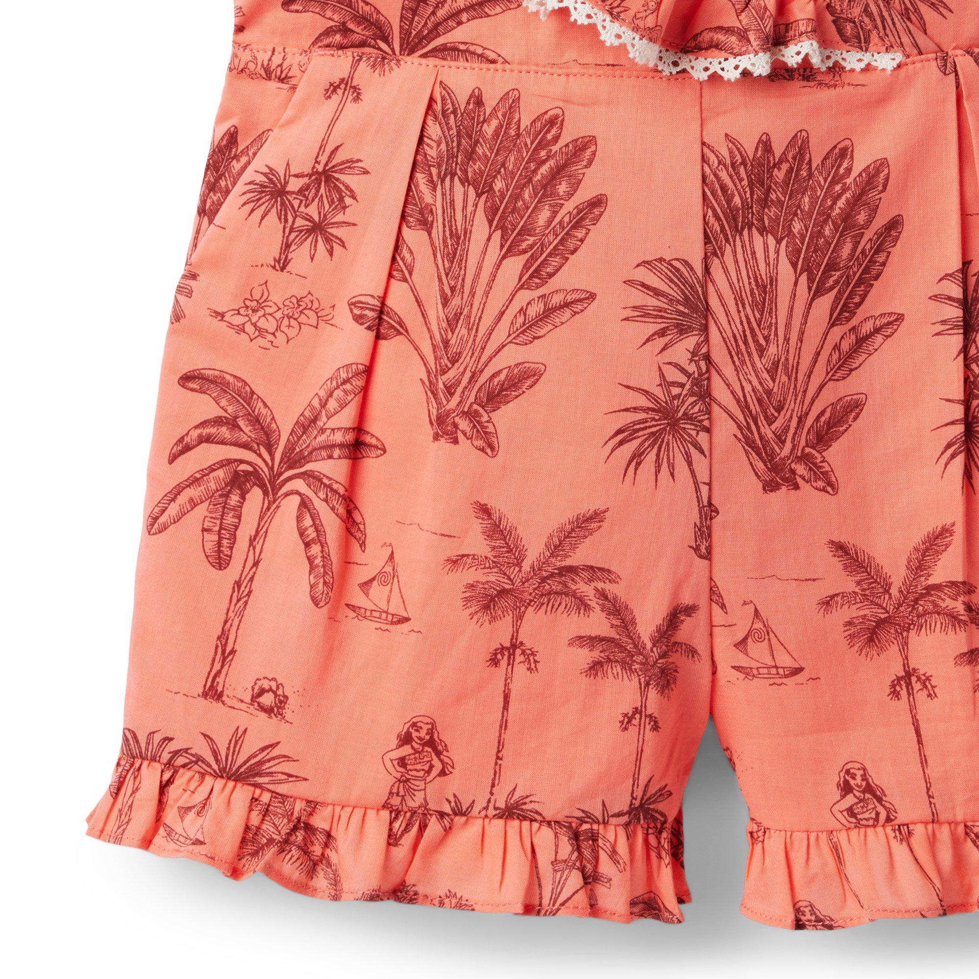 Disney Moana Palm Toile Romper image number 4