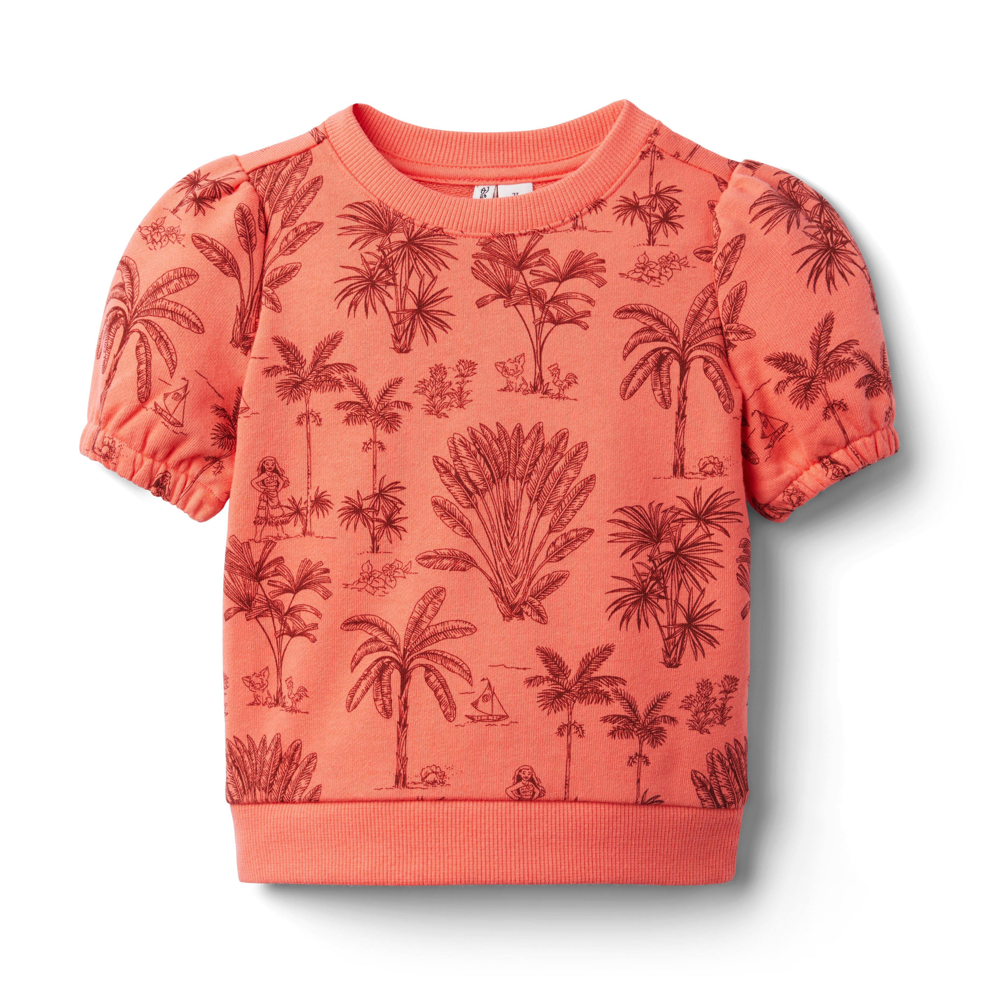 Disney Moana Palm Toile Sweatshirt
