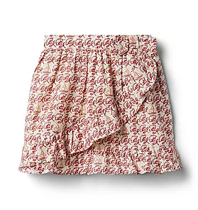 Disney Moana Wayfinder Floral Ruffle Skirt