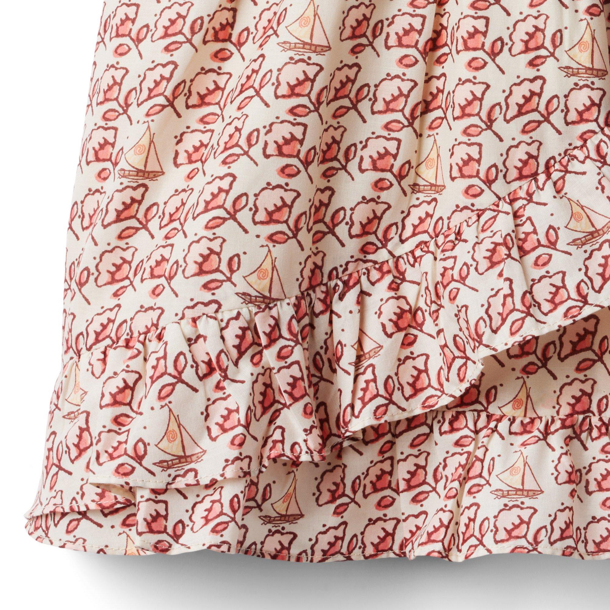 Disney Moana Wayfinder Floral Ruffle Skirt image number 3