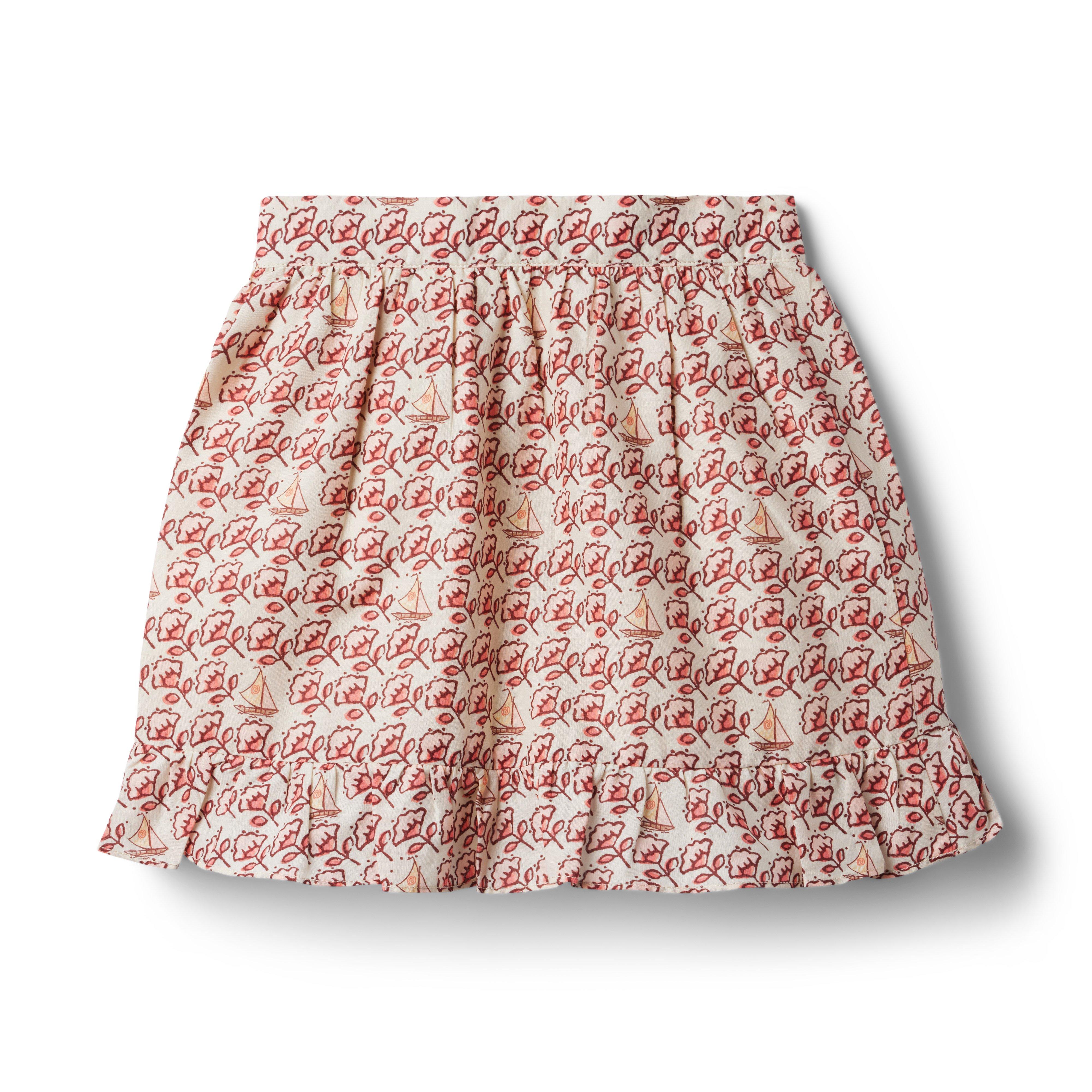 Disney Moana Wayfinder Floral Ruffle Skirt image number 1