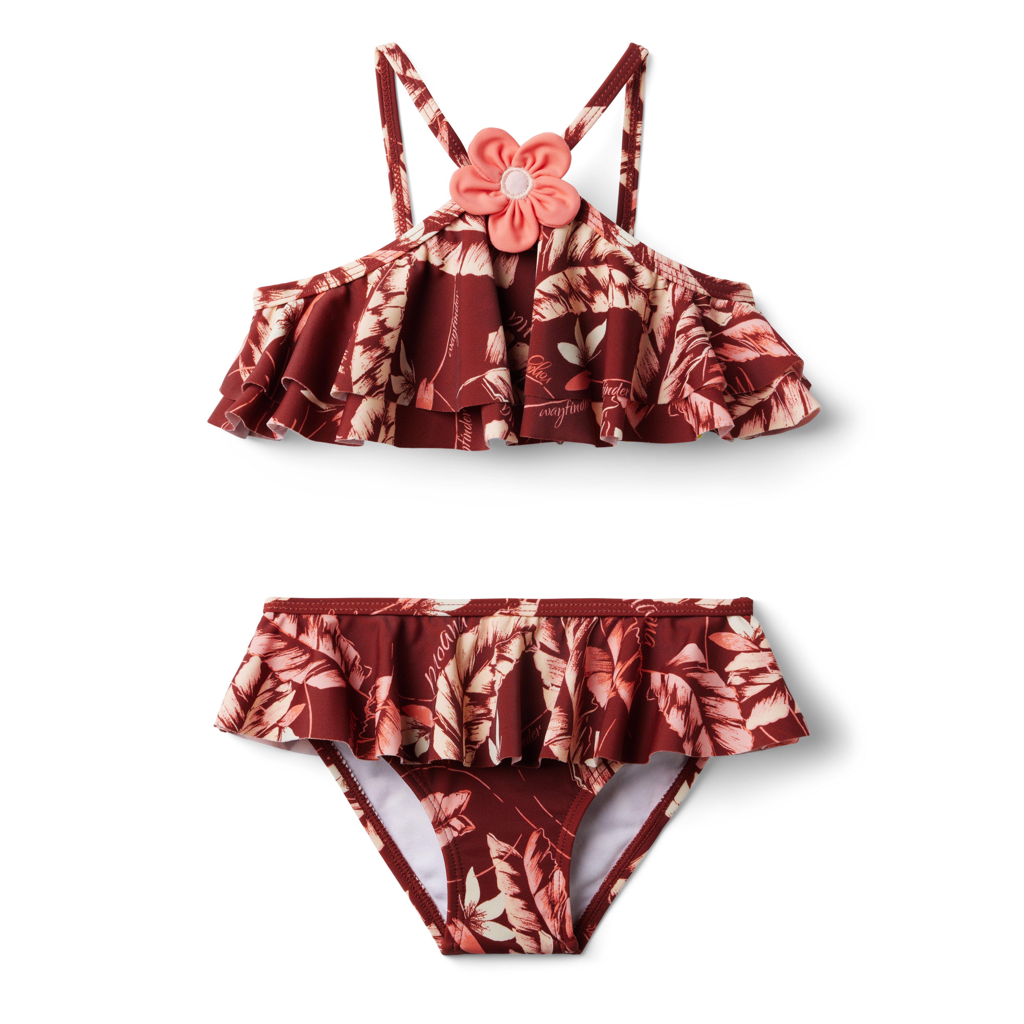 DISNEY MOANA ISLAND LEAF 2-PIECE SWIMSUIT