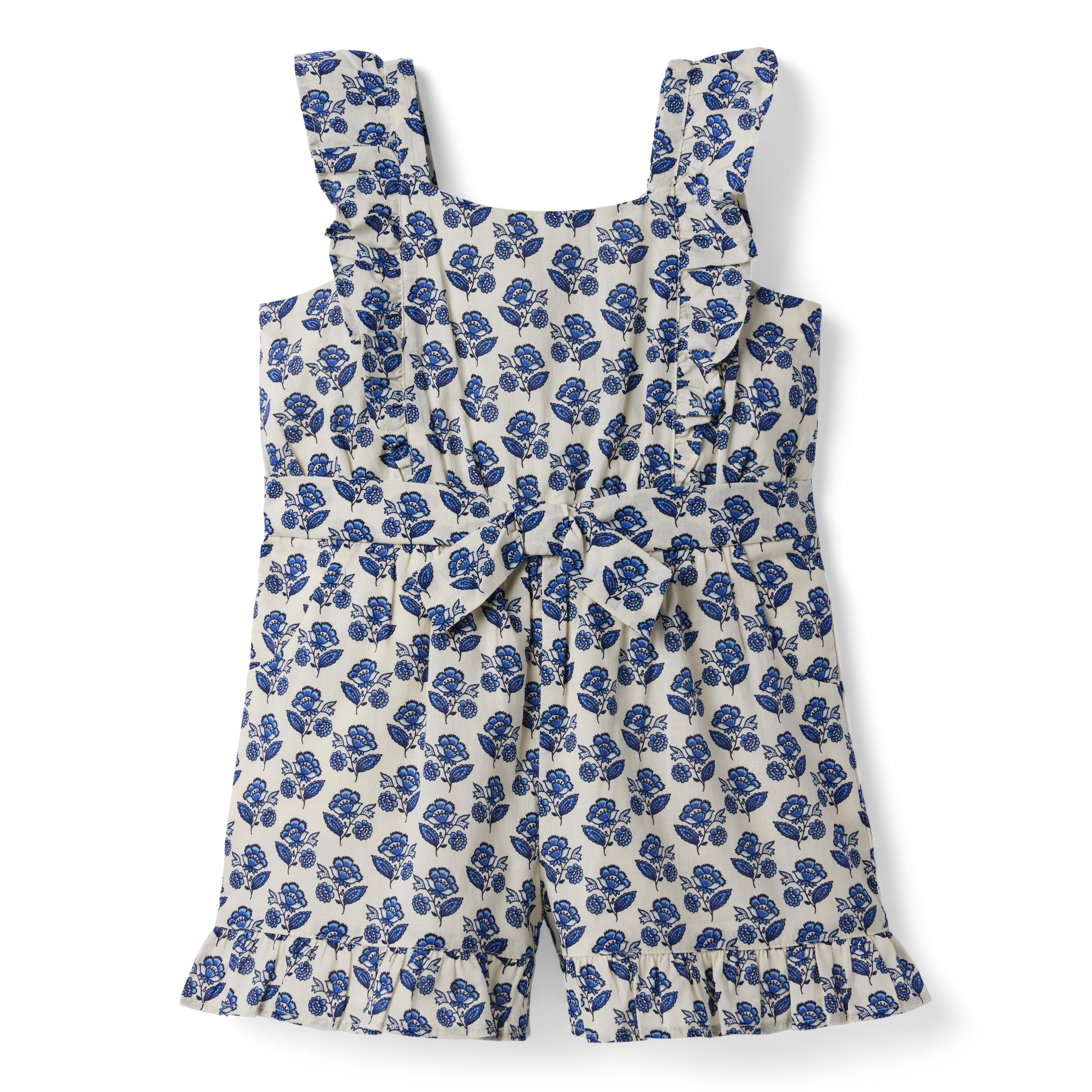 Floral Ruffle Romper