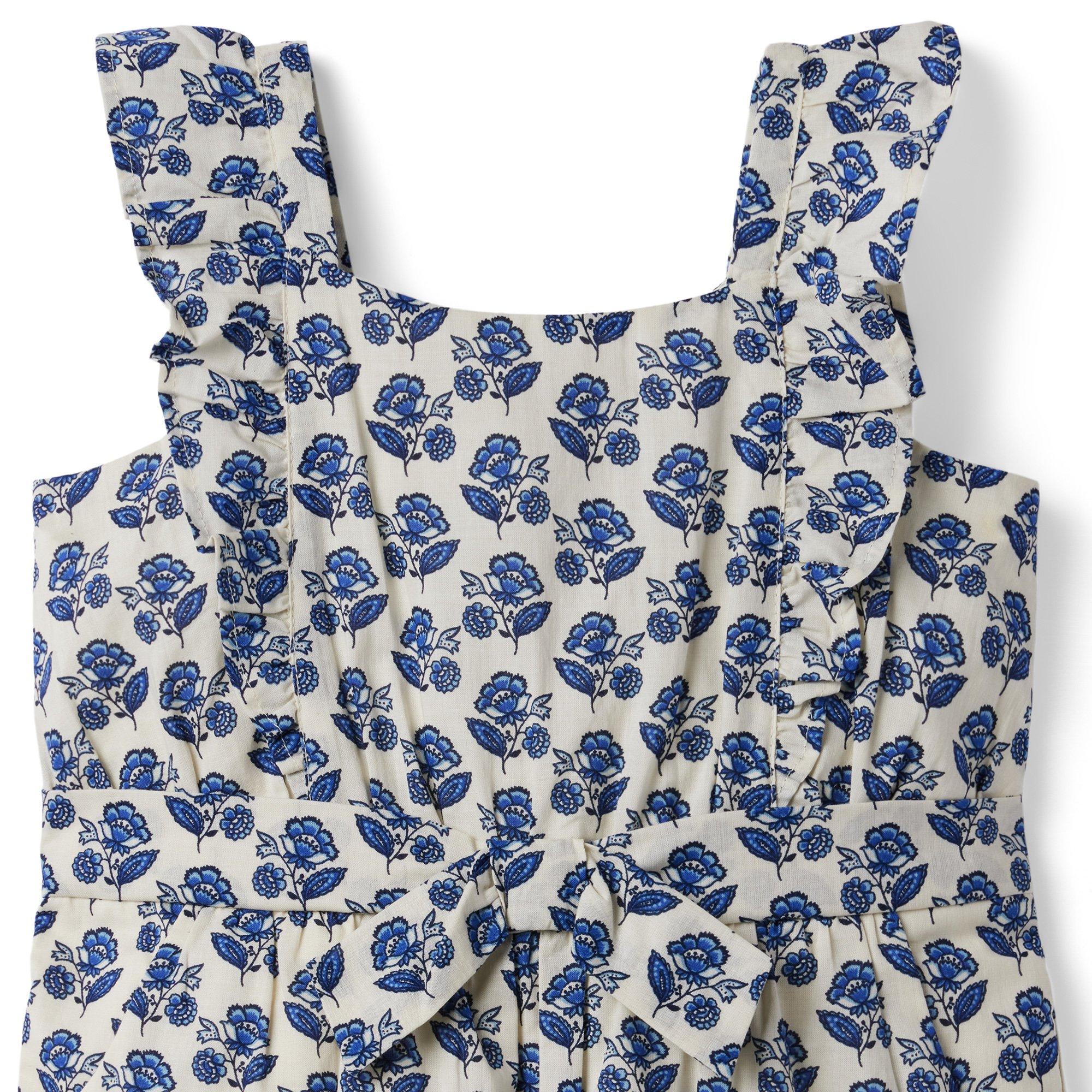 Floral Ruffle Romper image number 2