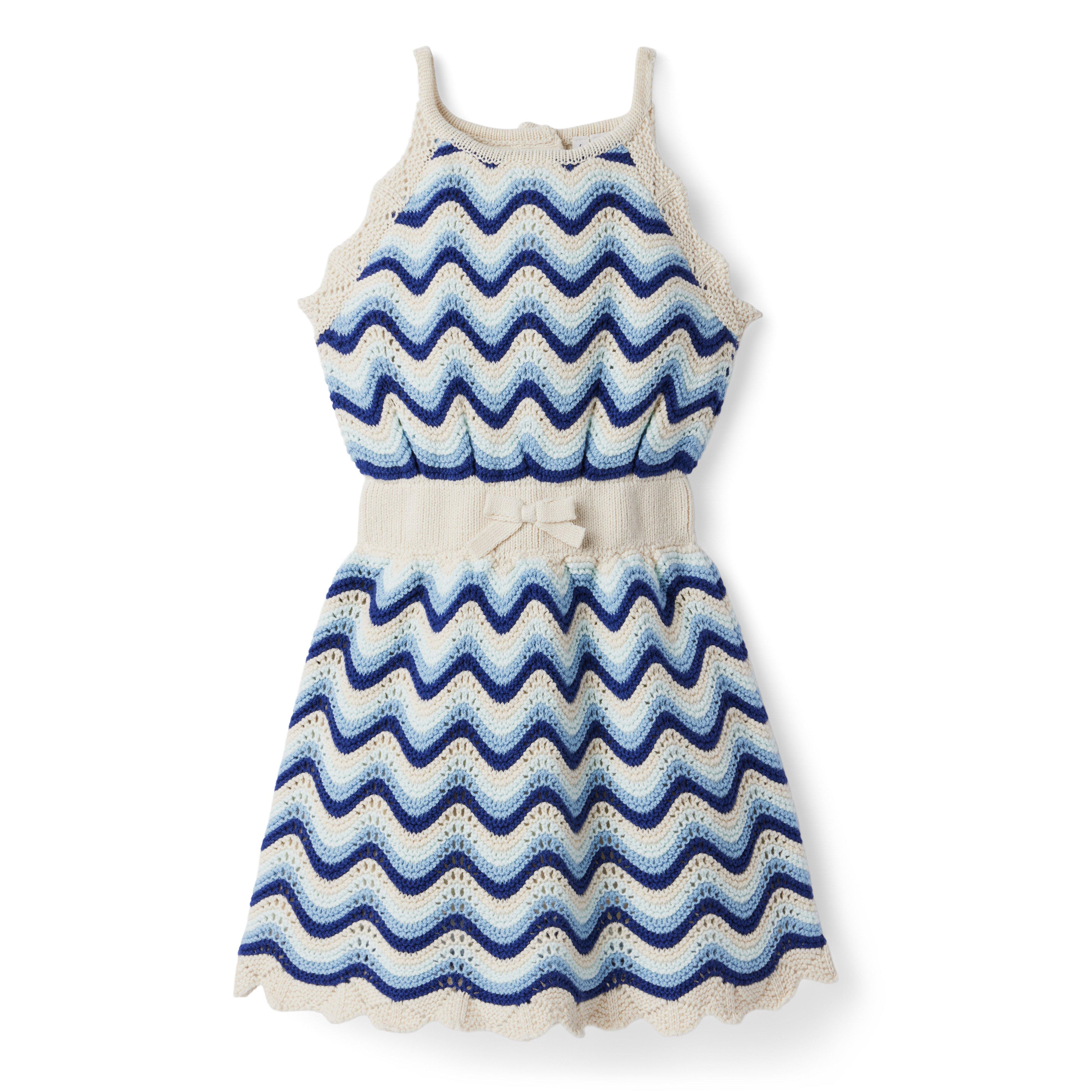 Zig Zag Crochet Dress image number 0