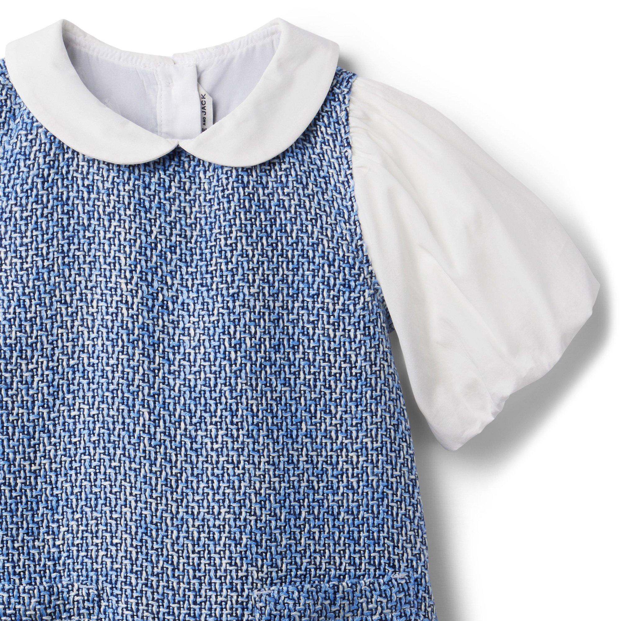 Boucle Bubble Sleeve Dress image number 5