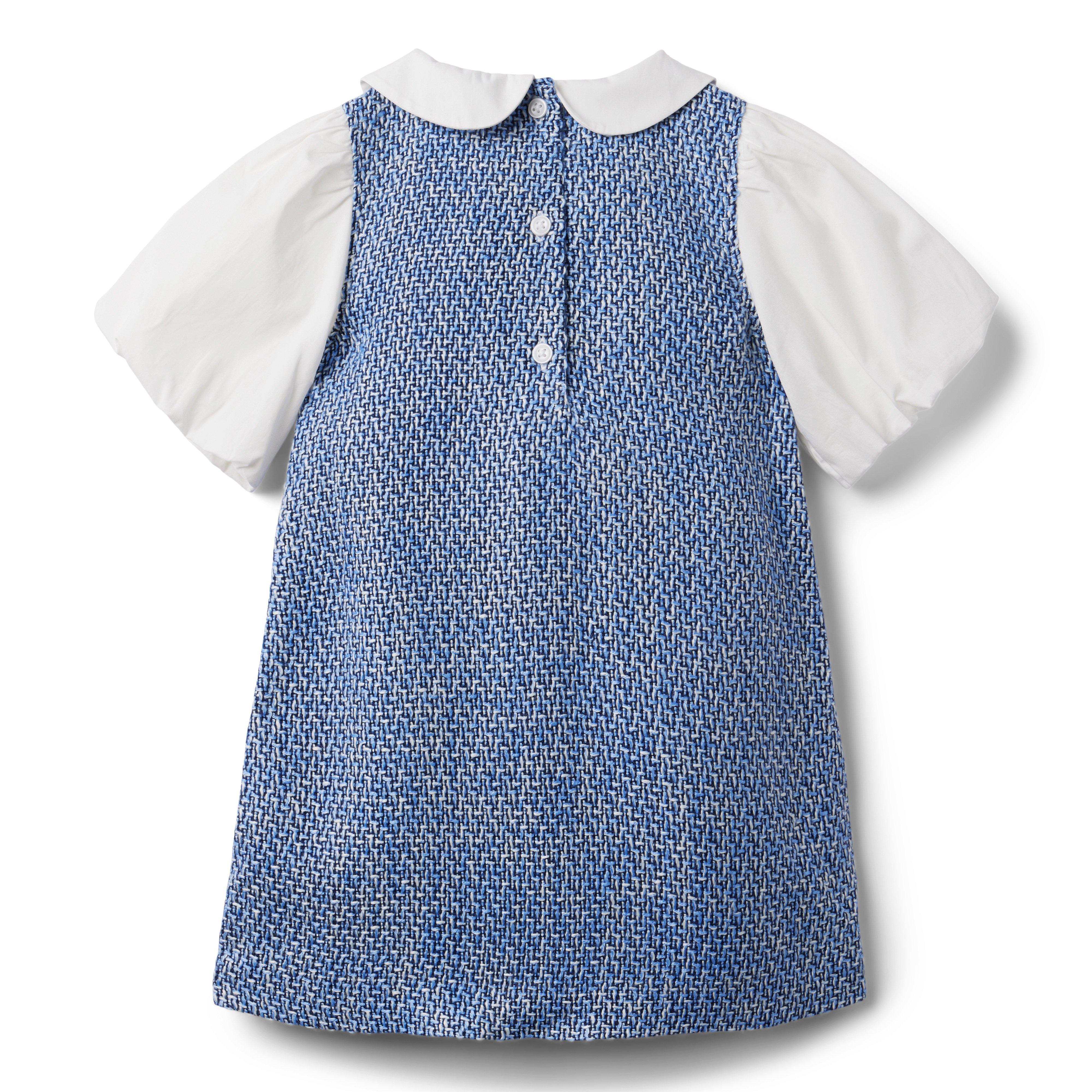 Boucle Bubble Sleeve Dress image number 3