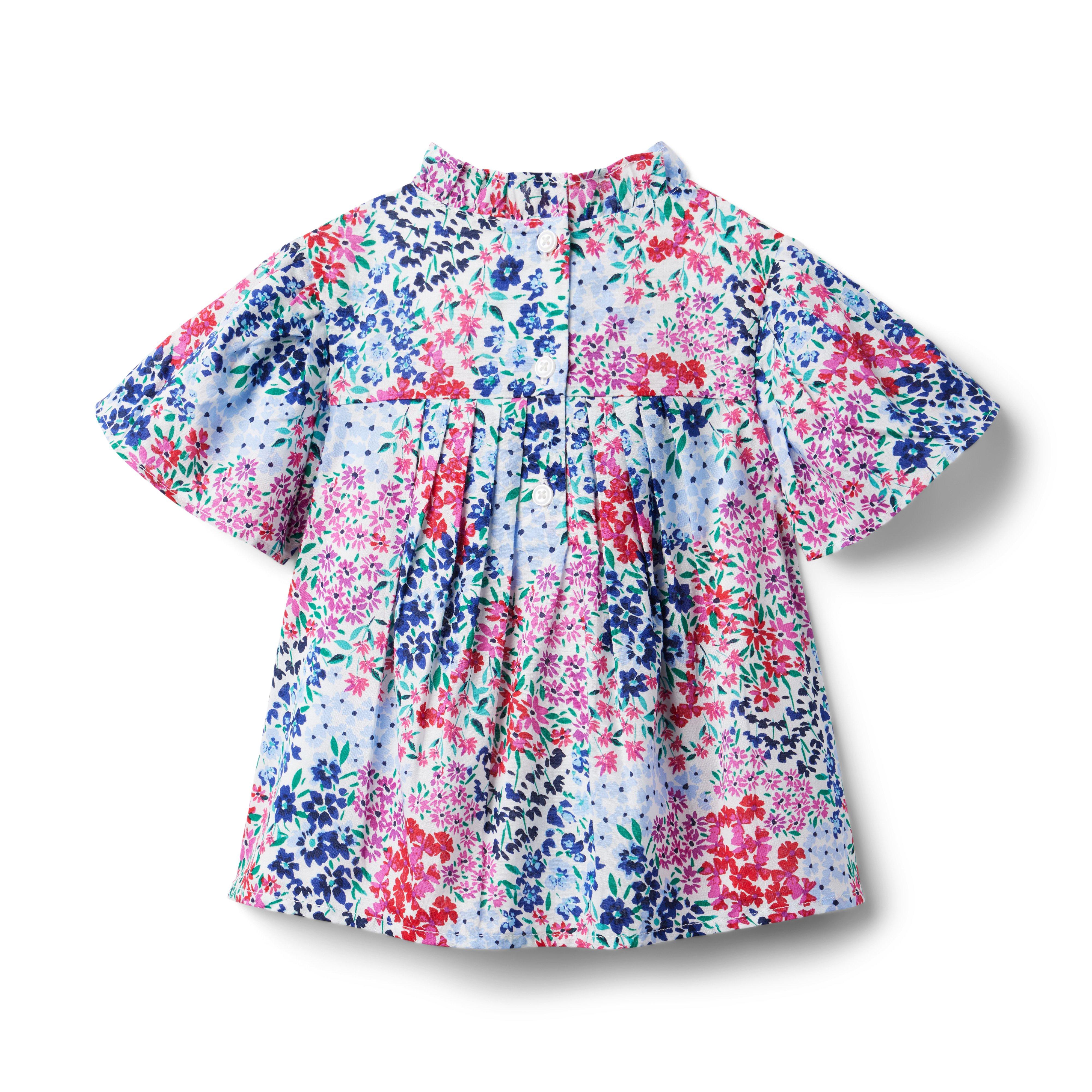 Floral Flutter Sleeve Top image number 1