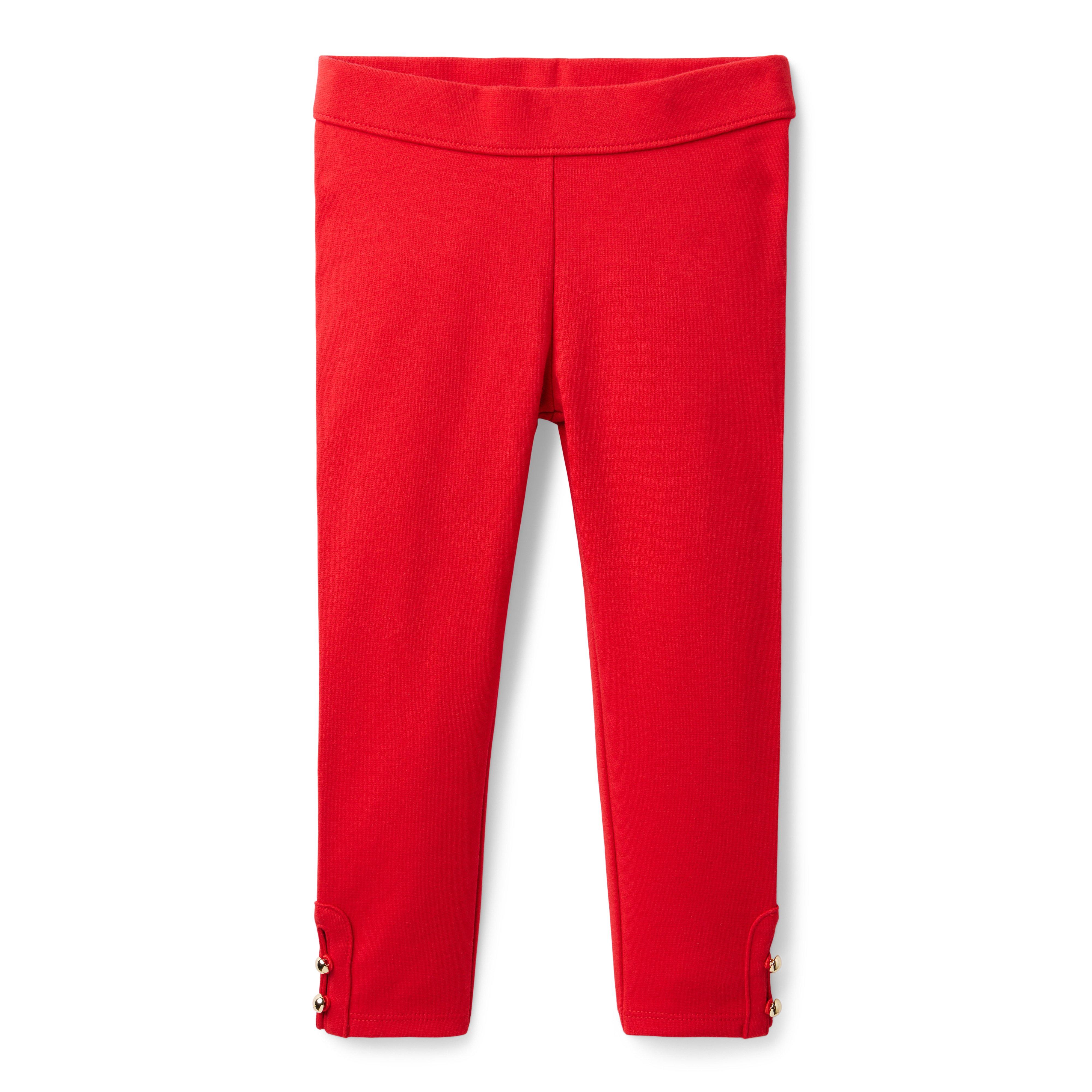 Button-Cuff Ponte Pant image number 0