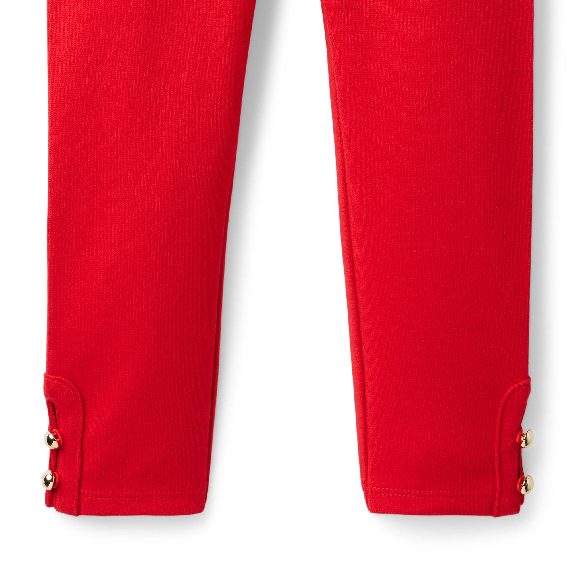 Button-Cuff Ponte Pant image number 1